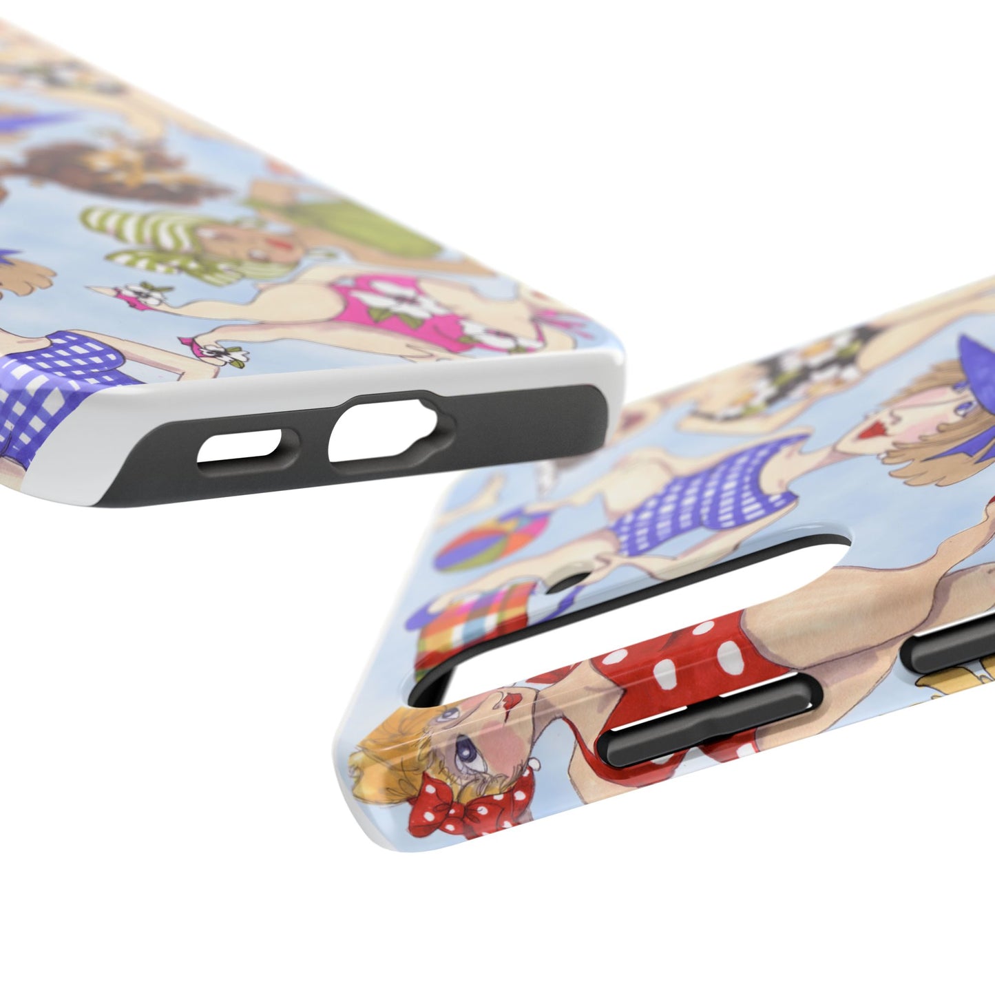 Bathing Beauties Blue Sky Phone Case