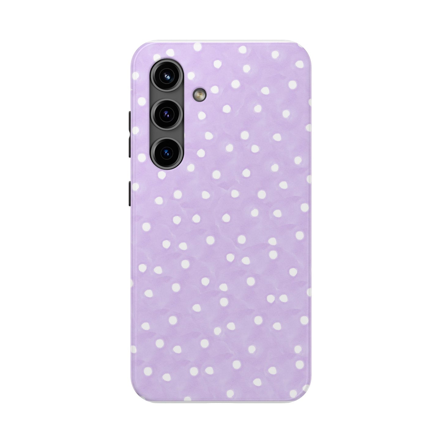 Space Dots Lilac / White Phone Case