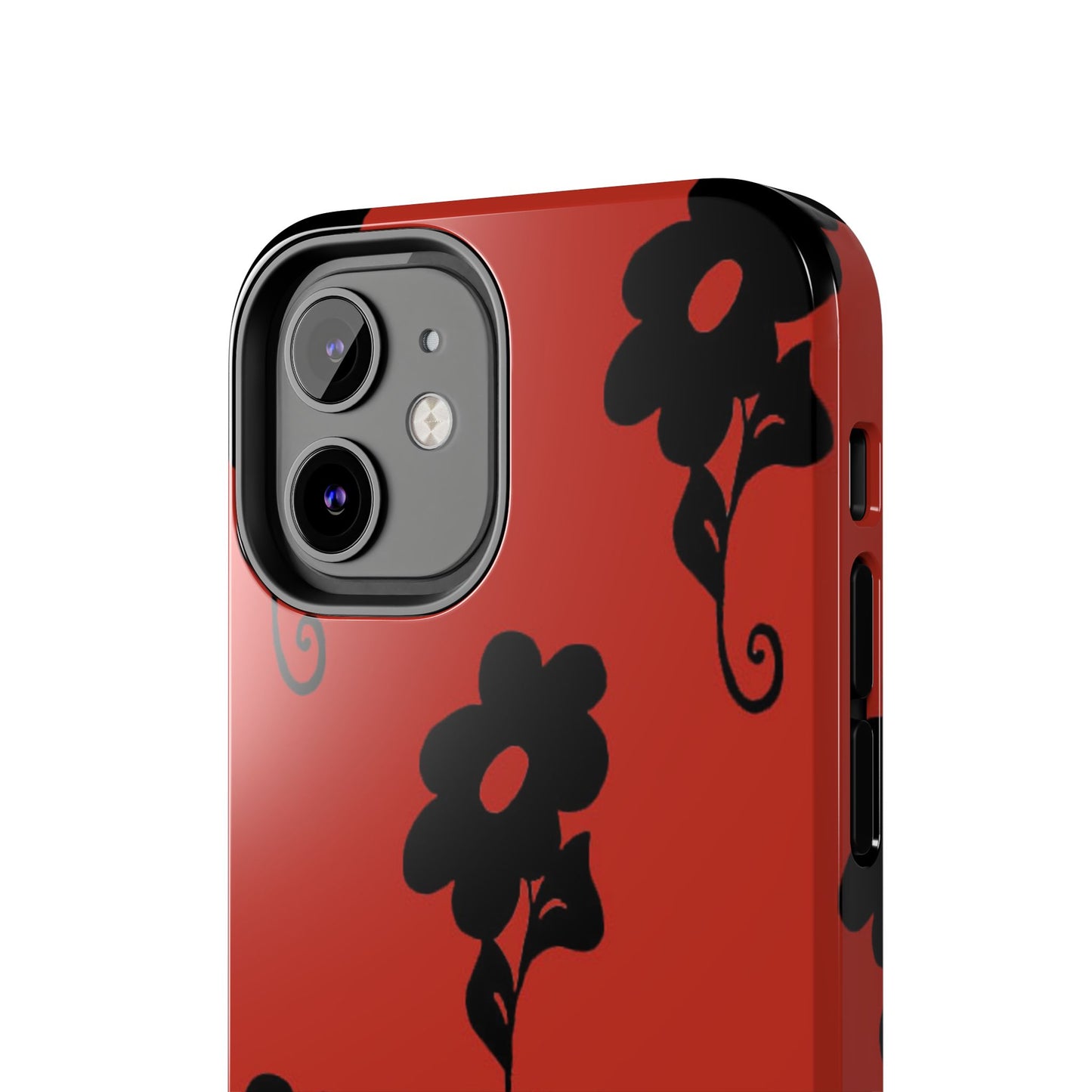 Daring Daisy Red Phone Case