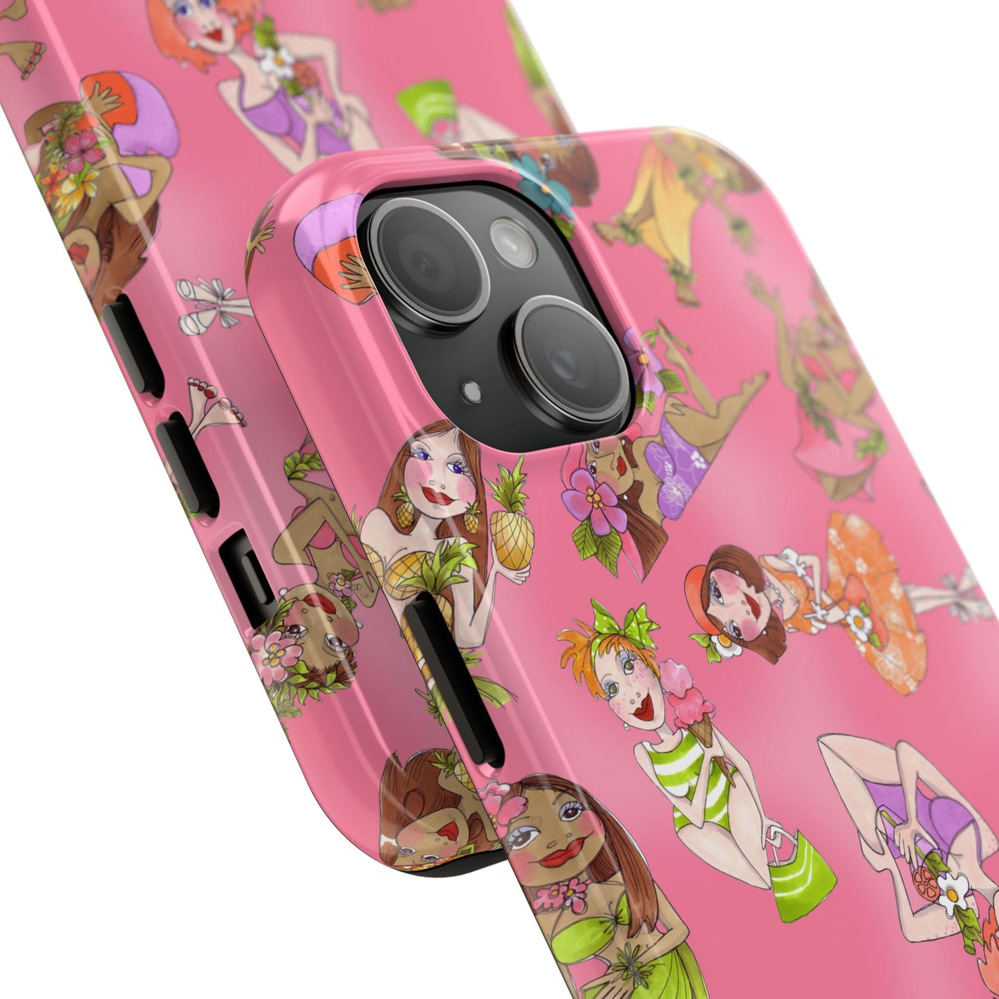 Island Toss Pink Phone Case