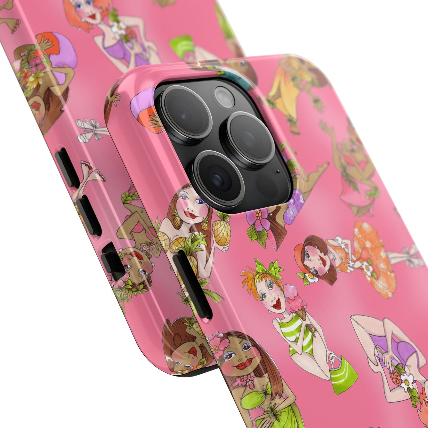 Island Toss Pink Phone Case