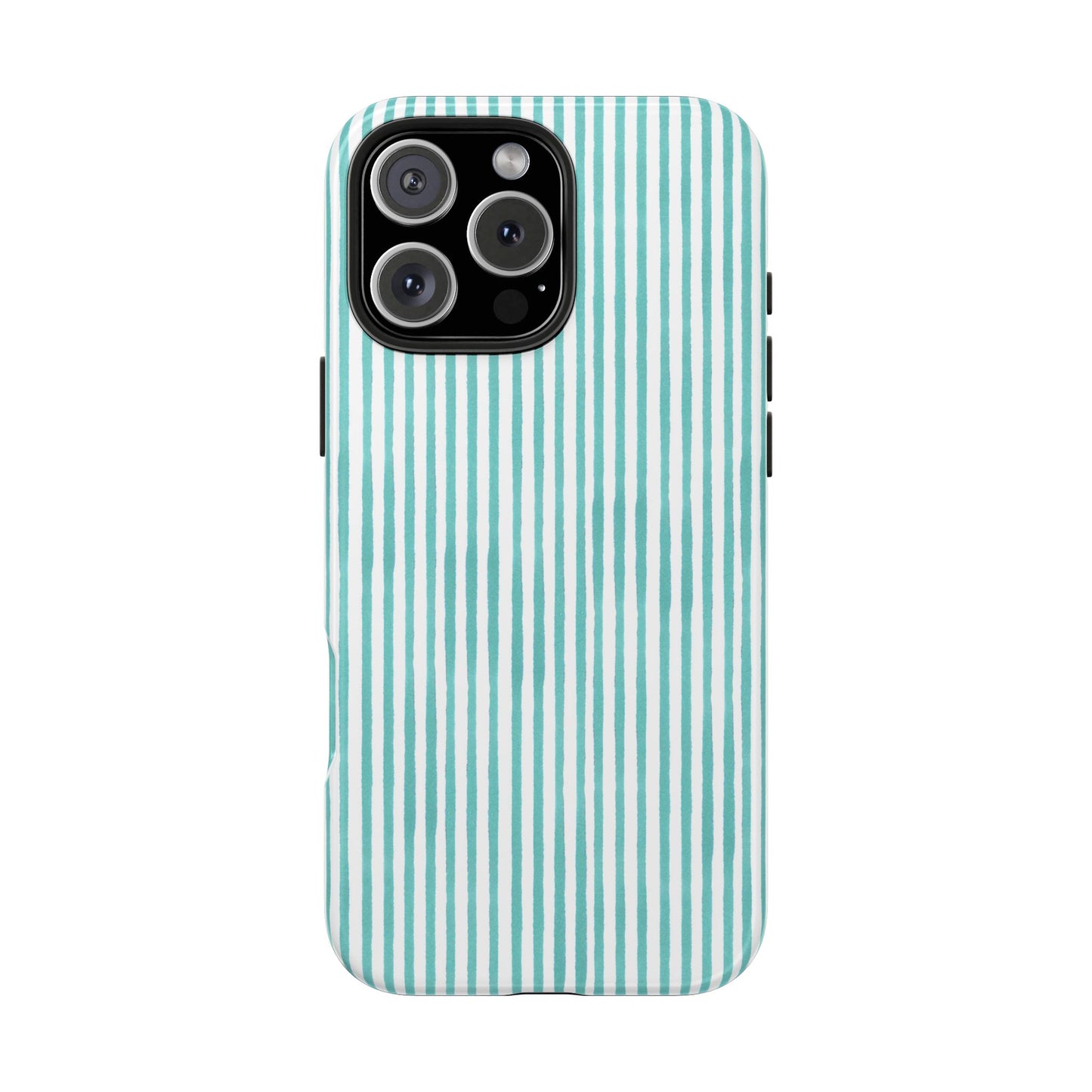 Lazy Stripe Turquoise Phone Case
