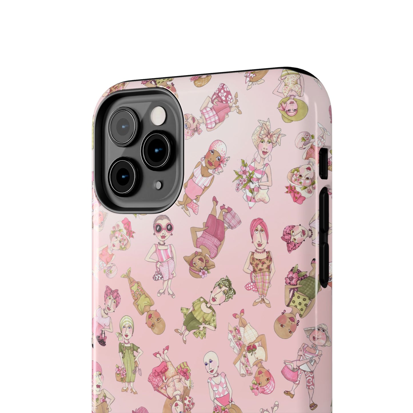 Tossed Ladies Pink Phone Case
