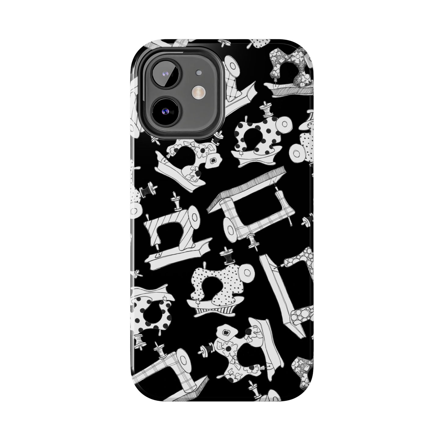 Sew Essential Black Phone Case