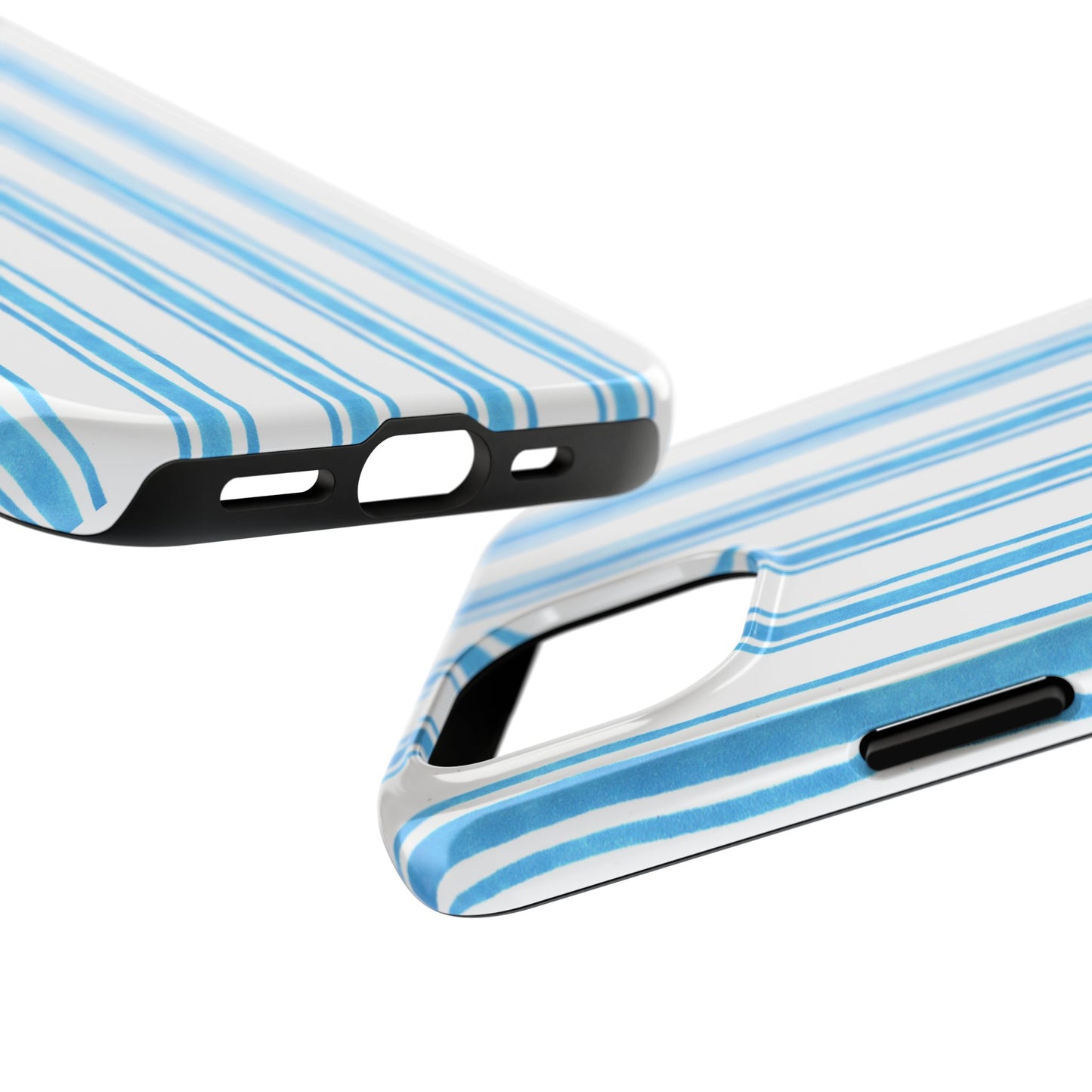 Awning Stripe Turquoise Phone Case