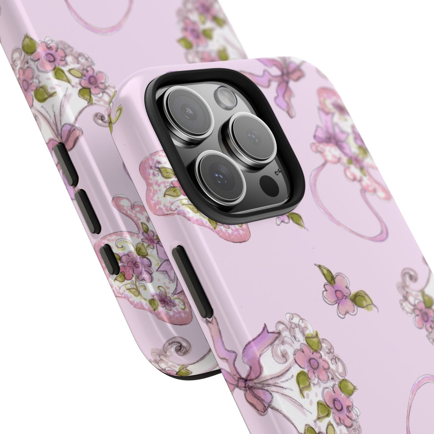 Flower Model Hand Bag Phone Case