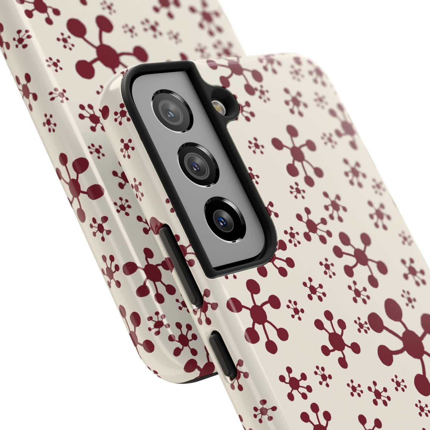 Jacks Ivory / Red Phone Case