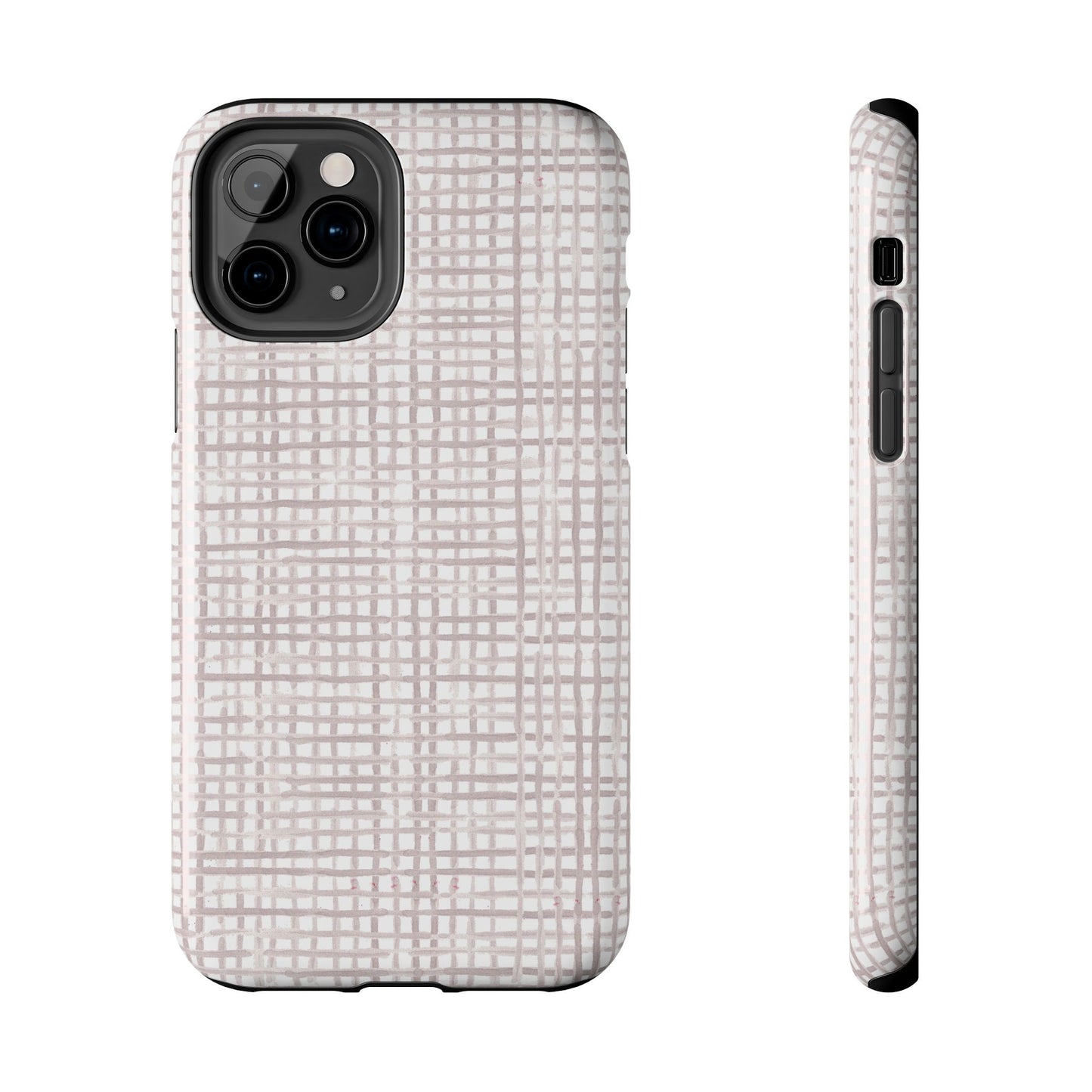 Gingham Gray Phone Case