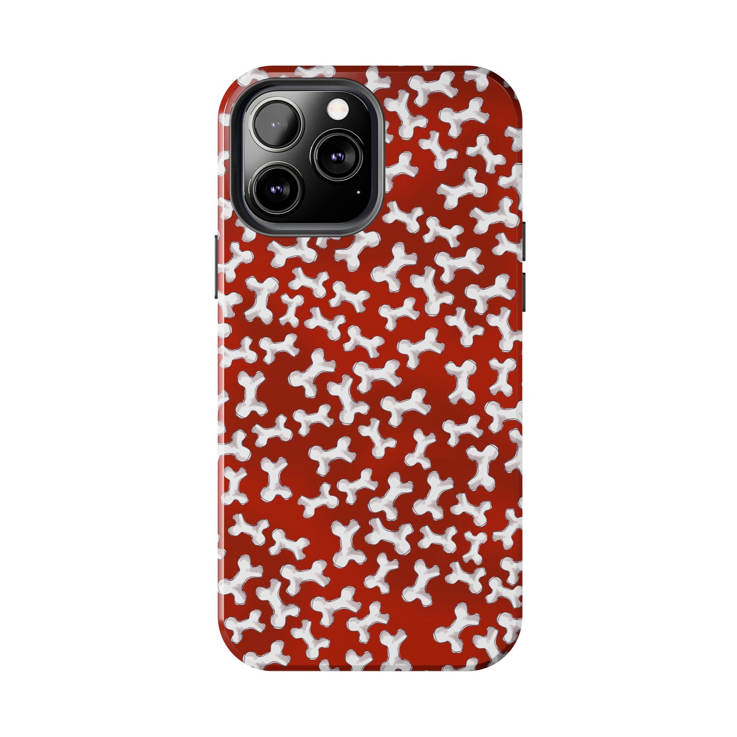 Bones a Lot Red Phone Case