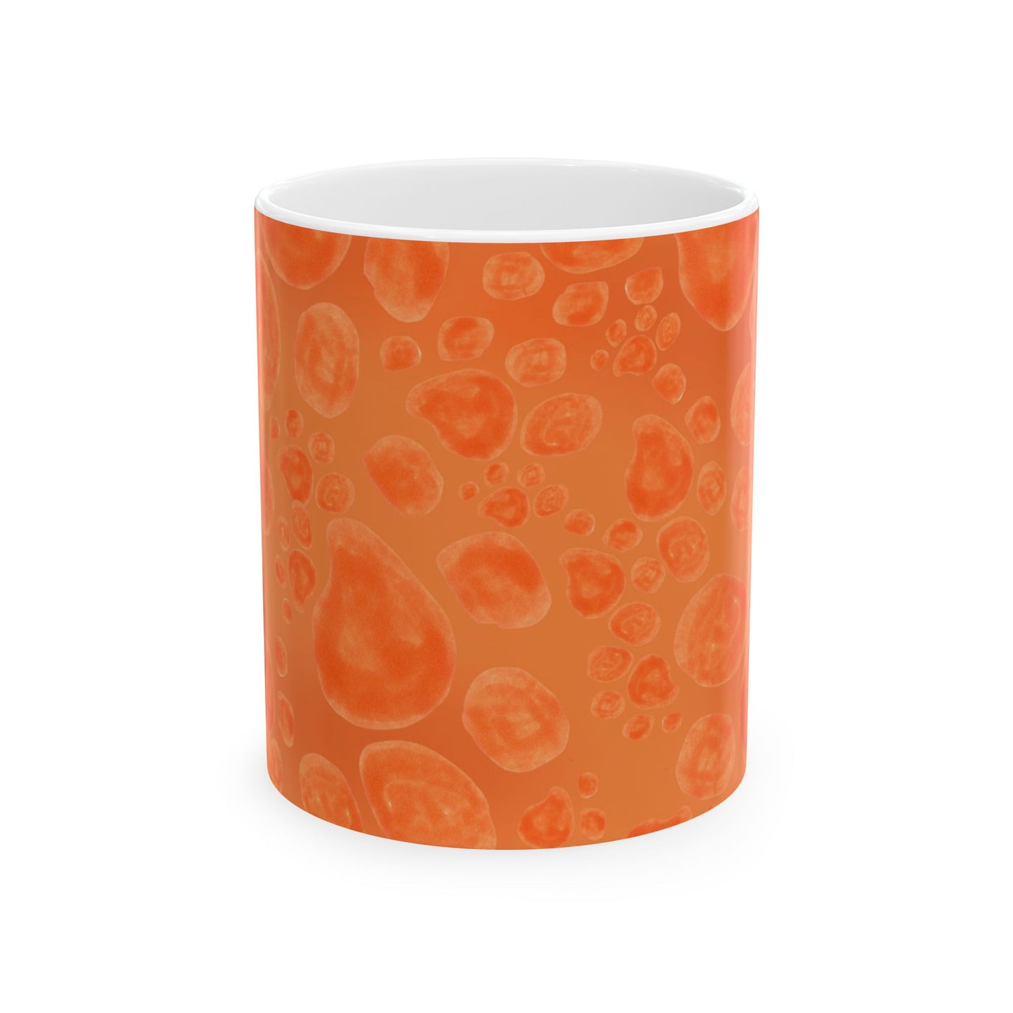 Paw Dots Orange Cup