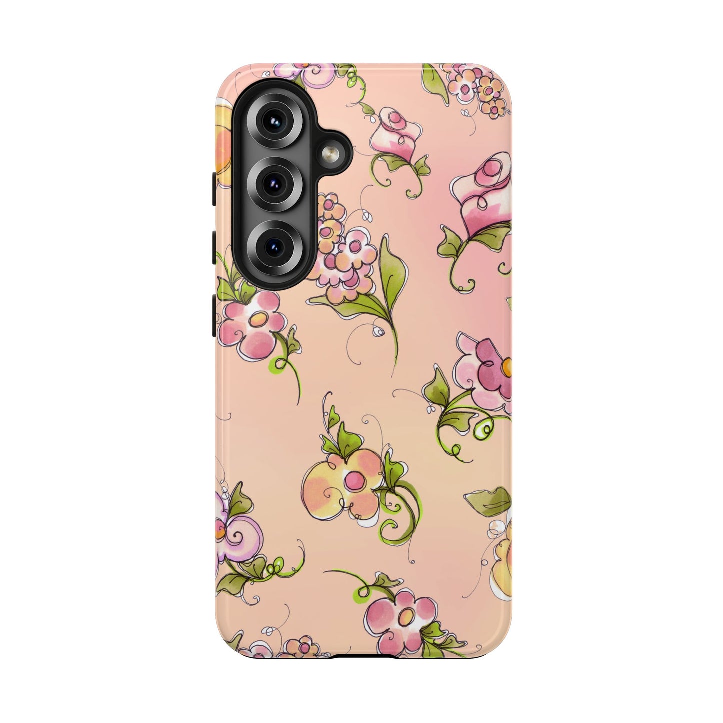 Flower Toss Sunrise Phone Case