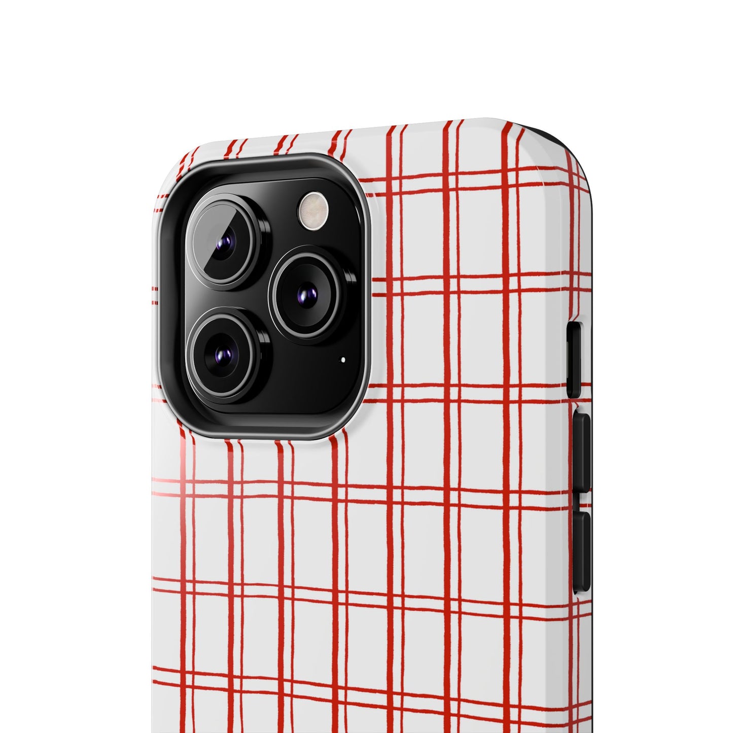 Kitchen Plaid White / Red Phone Case