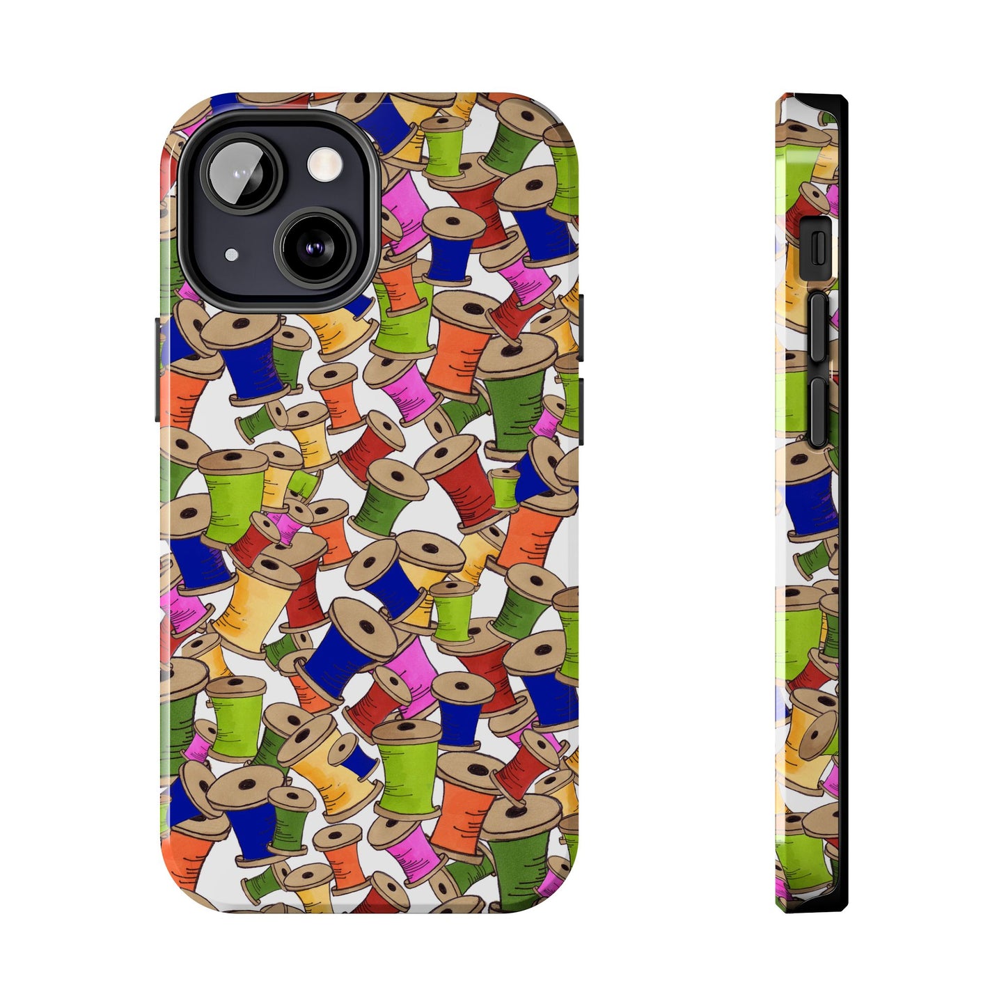 Spoolopoly White Phone Case