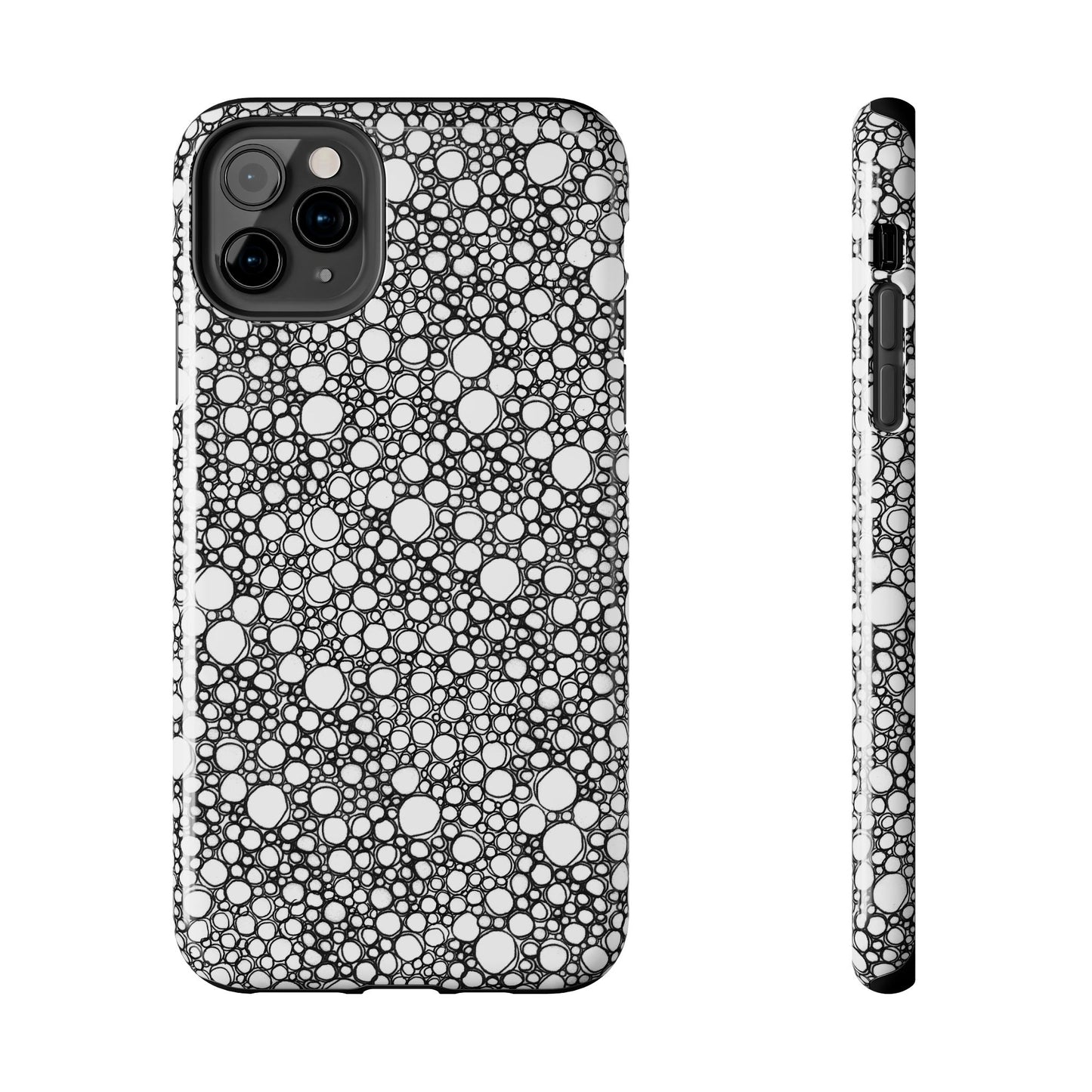 Air Bubbles Black Phone Case