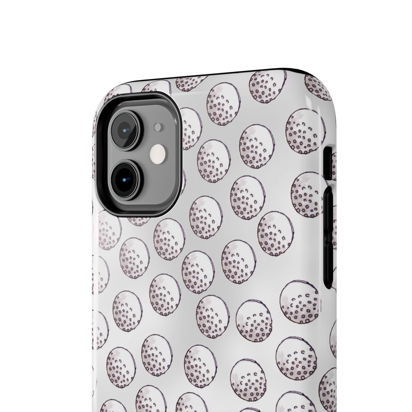 Ball Dots Gray Phone Case