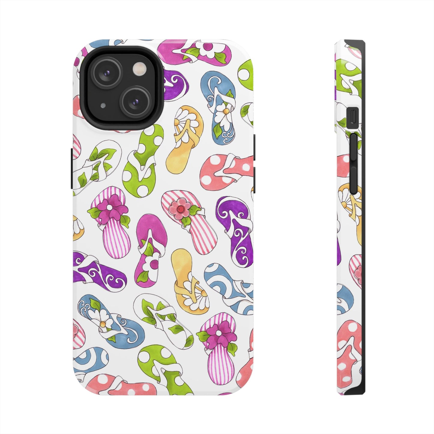 Flip Flops White Phone Case