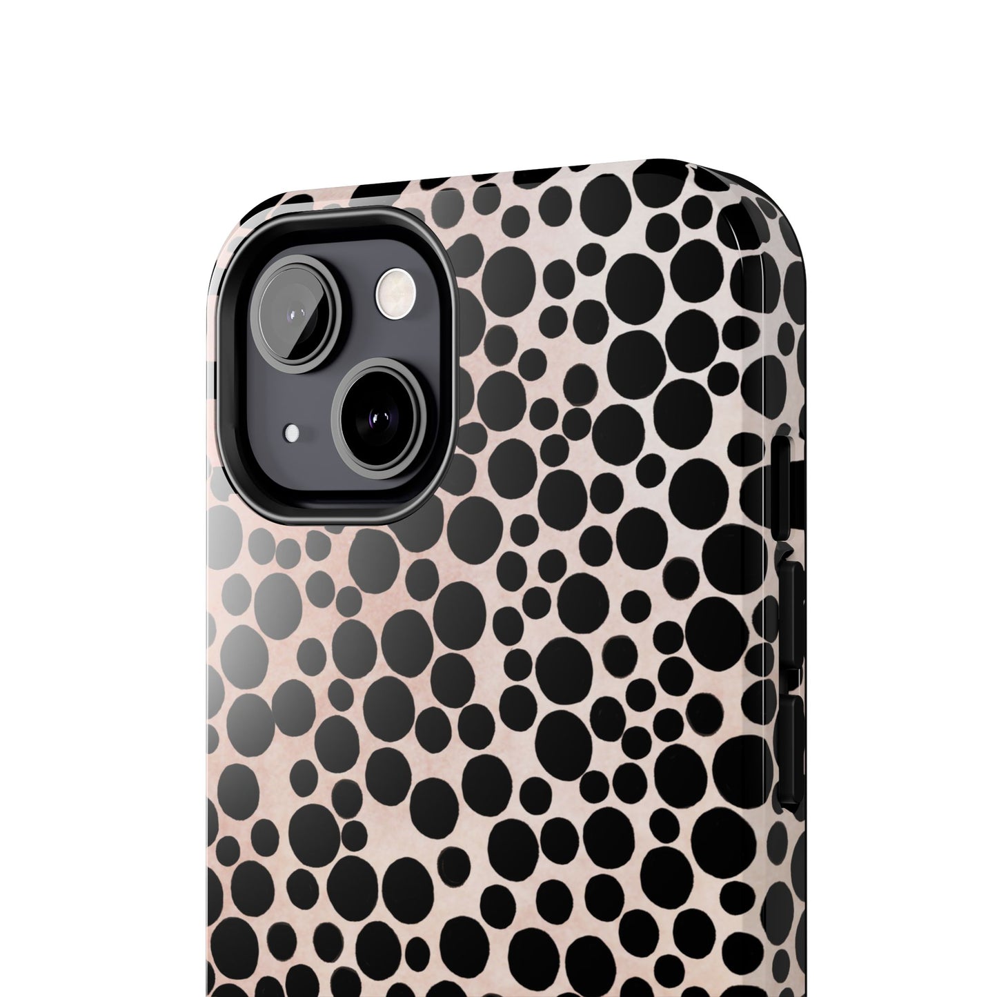 Felt Dots Pink Phone Case