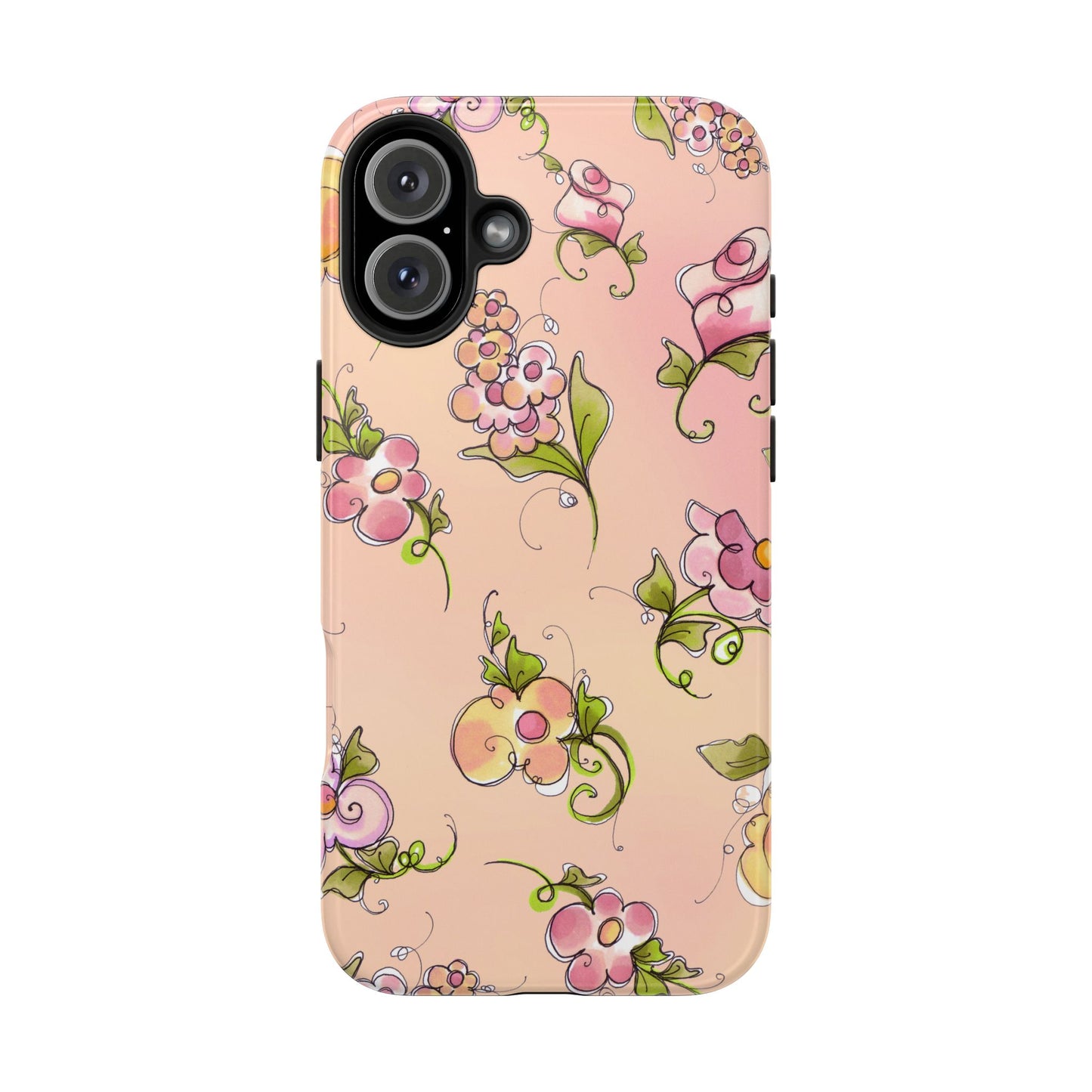 Flower Toss Sunrise Phone Case