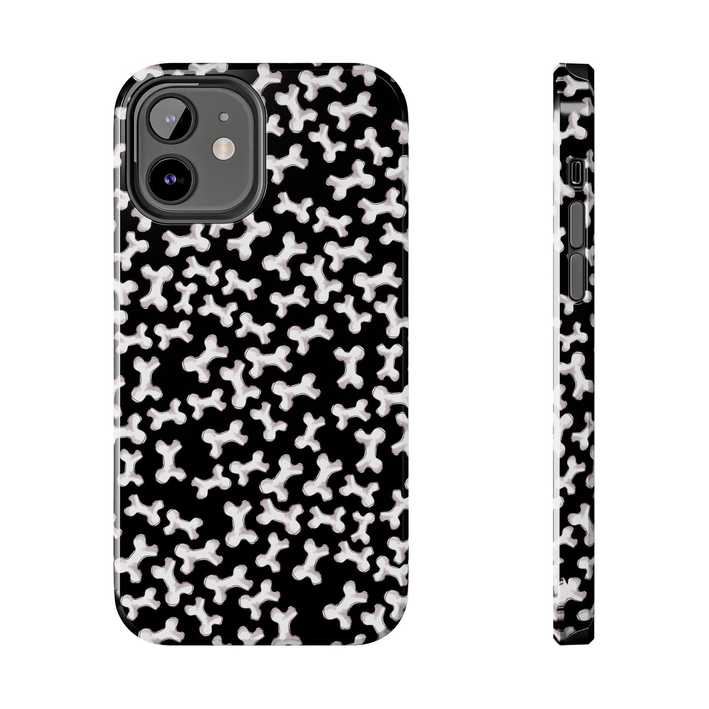 Bones a Lot Black Phone Case