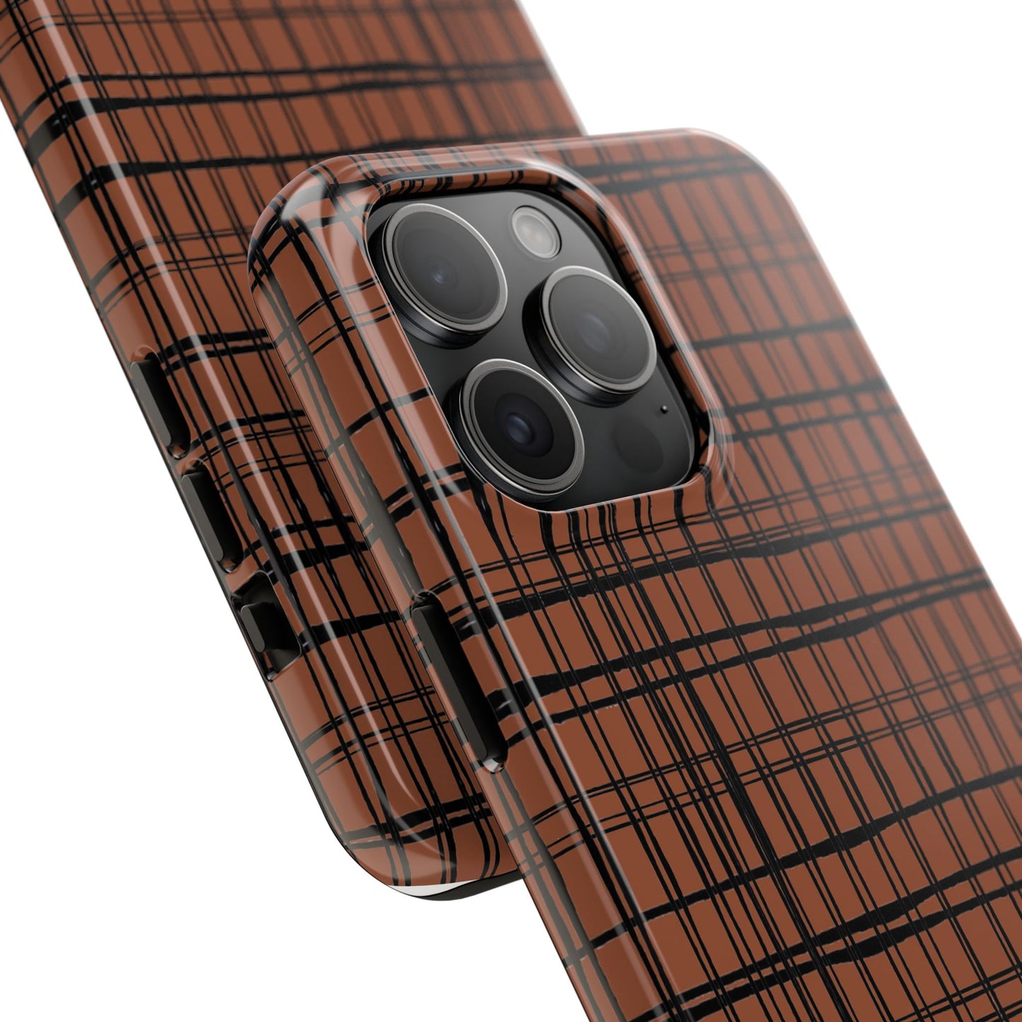 Doggie Fence Rust Phone Case