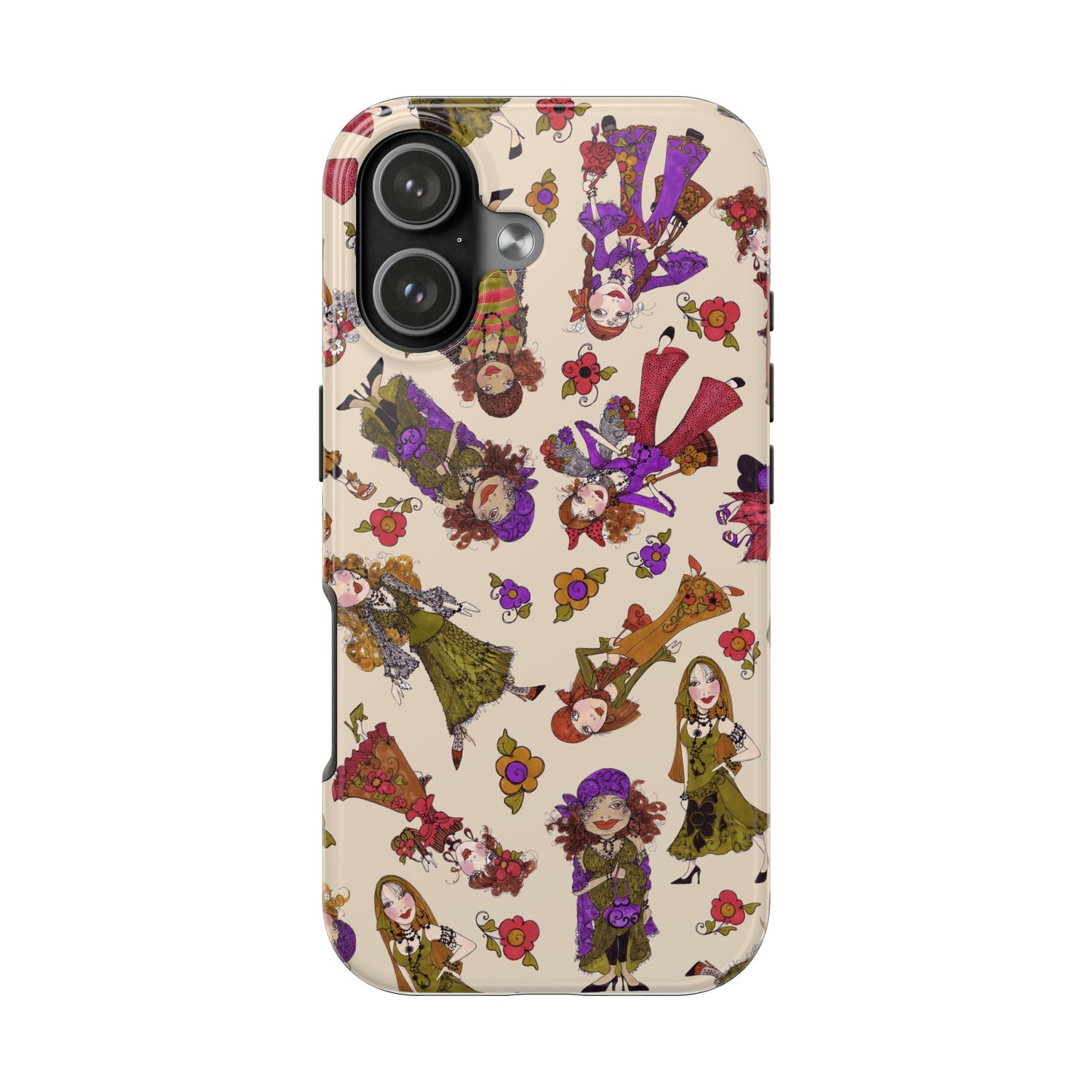 Tossed Gypsies Muslin Phone Case
