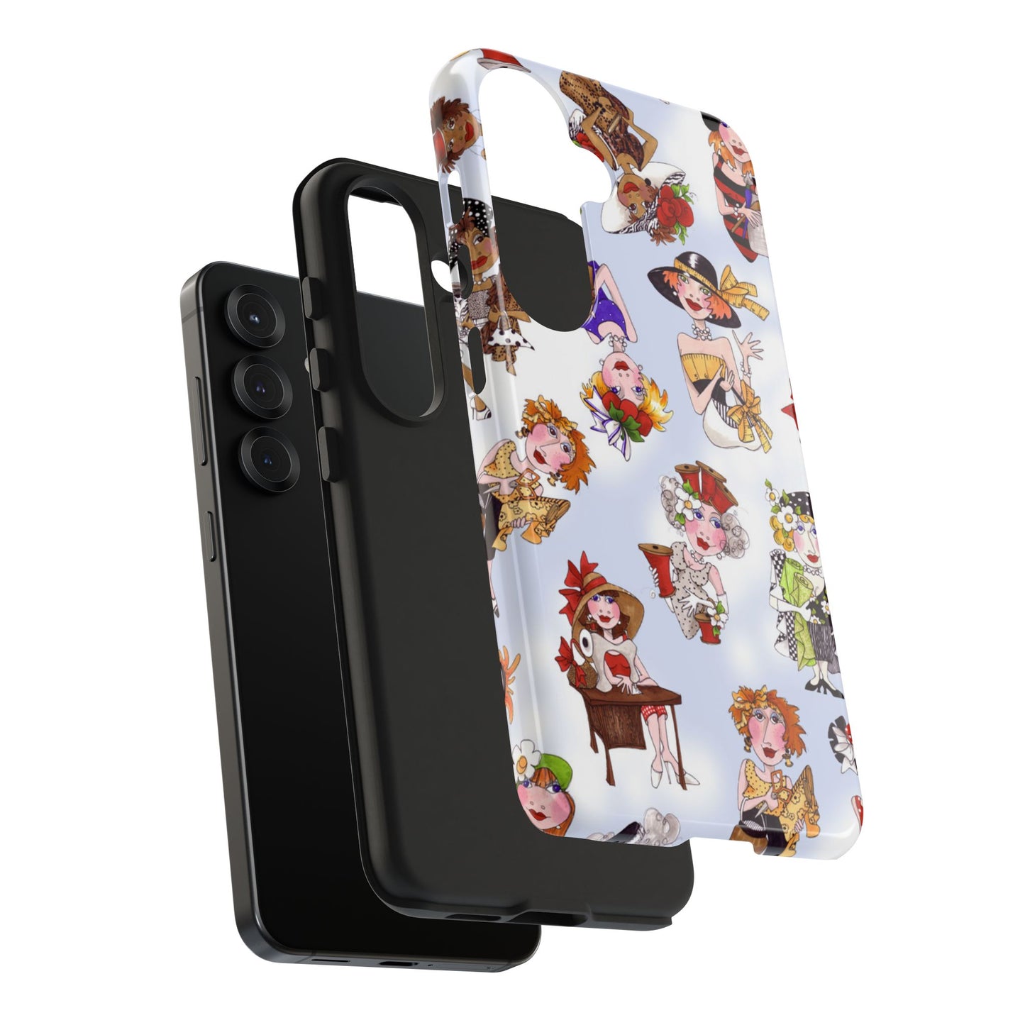 Creative Toss Blue Sky Phone Case