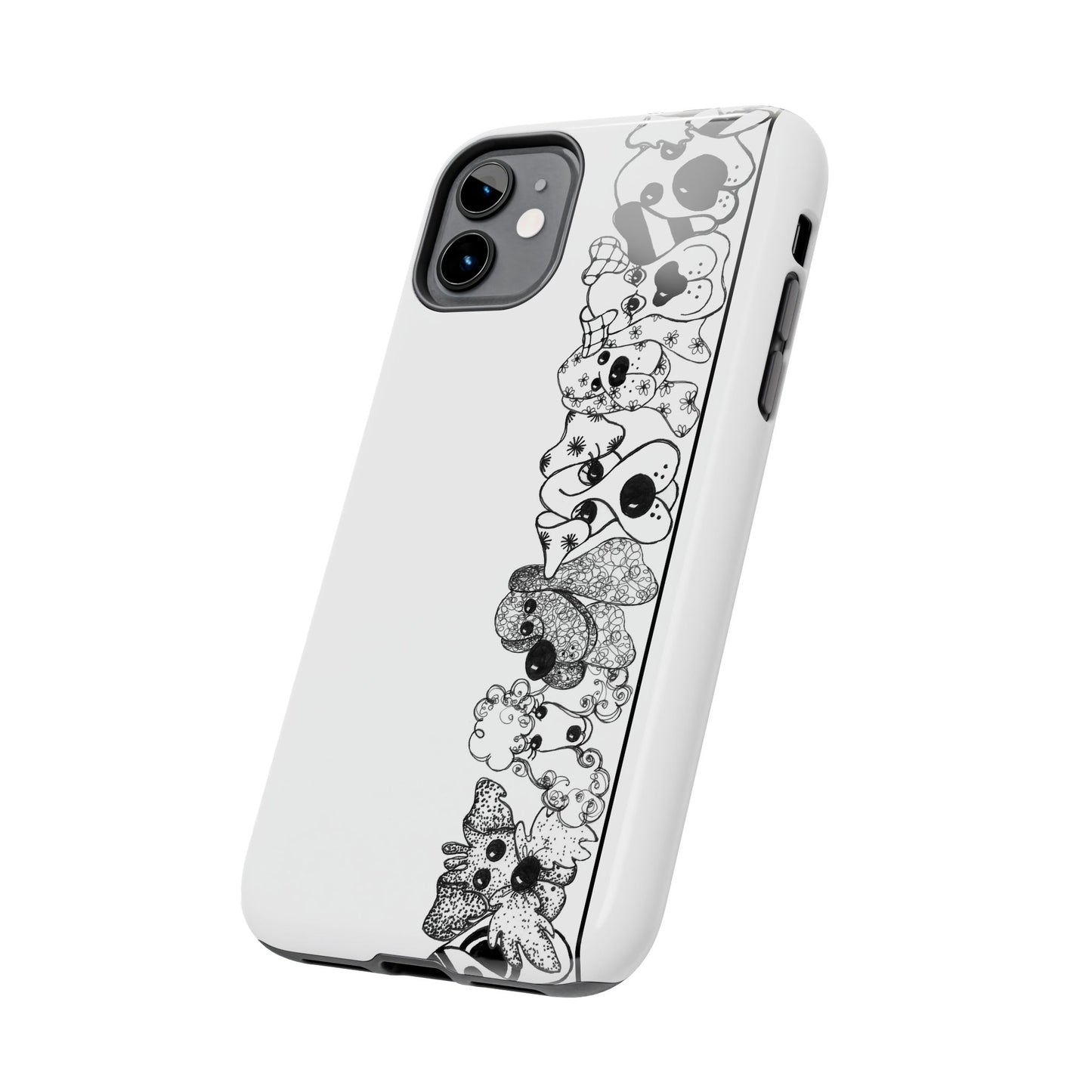 Doggie Dear Border Phone Case