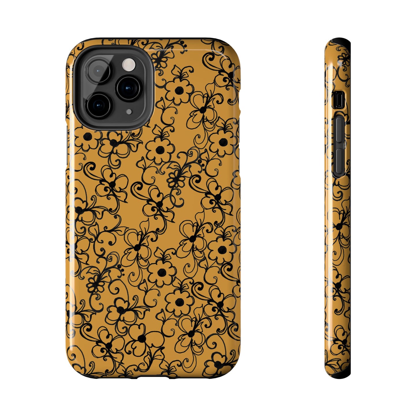 Daisy Jungle Yellow Phone Case