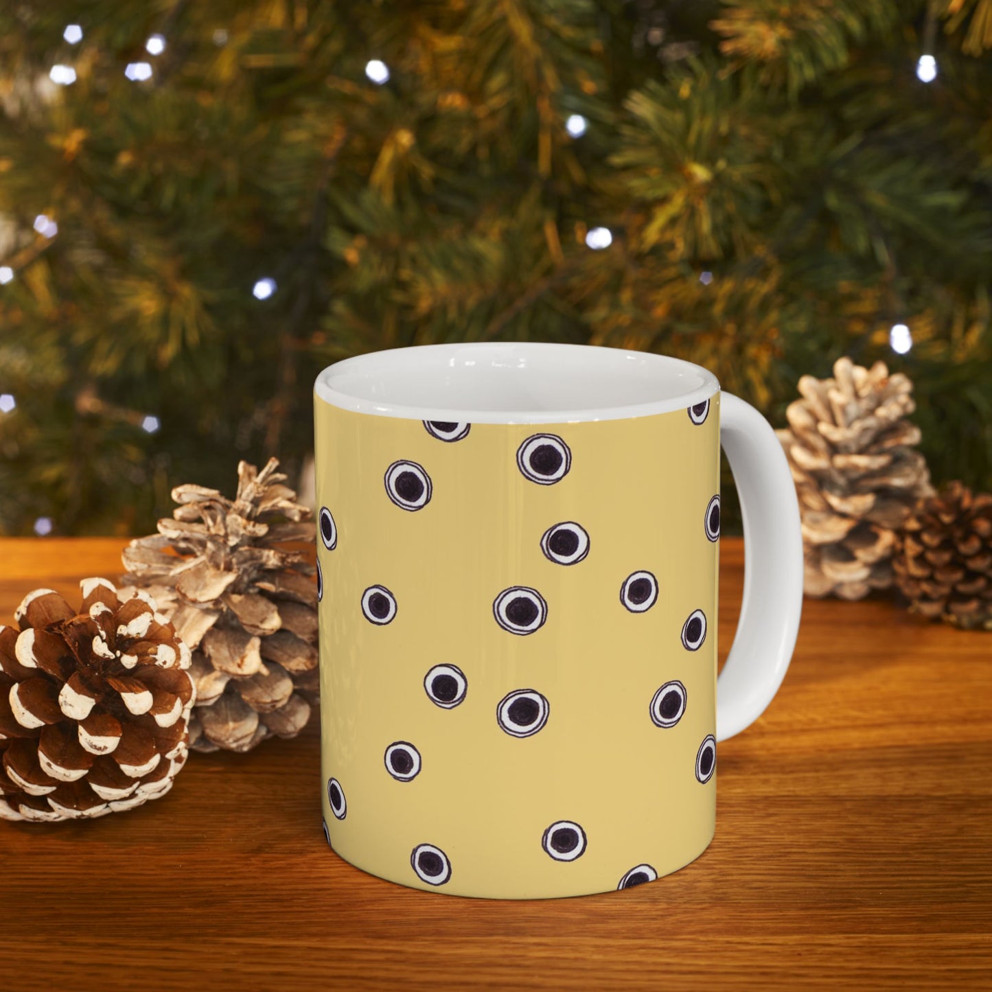 Halo Dots Yellow Cup
