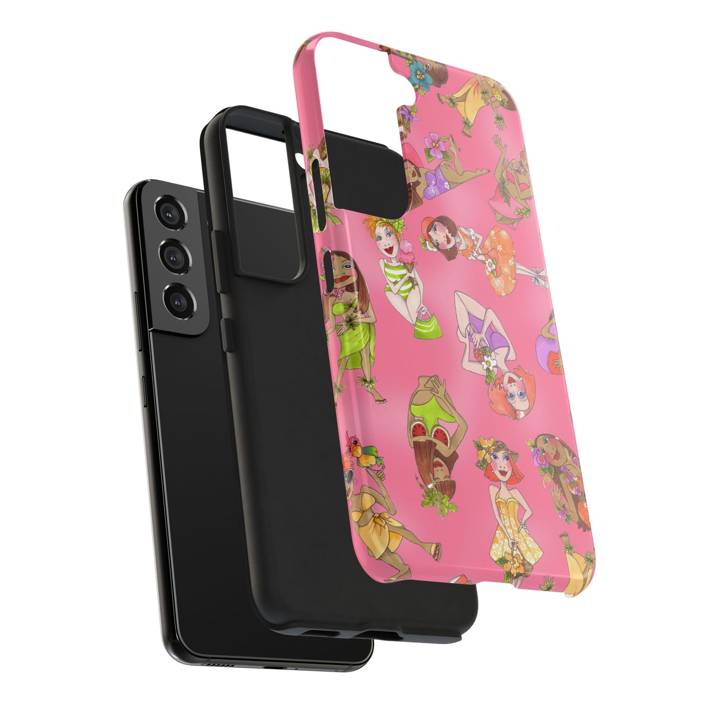 Island Toss Pink Phone Case