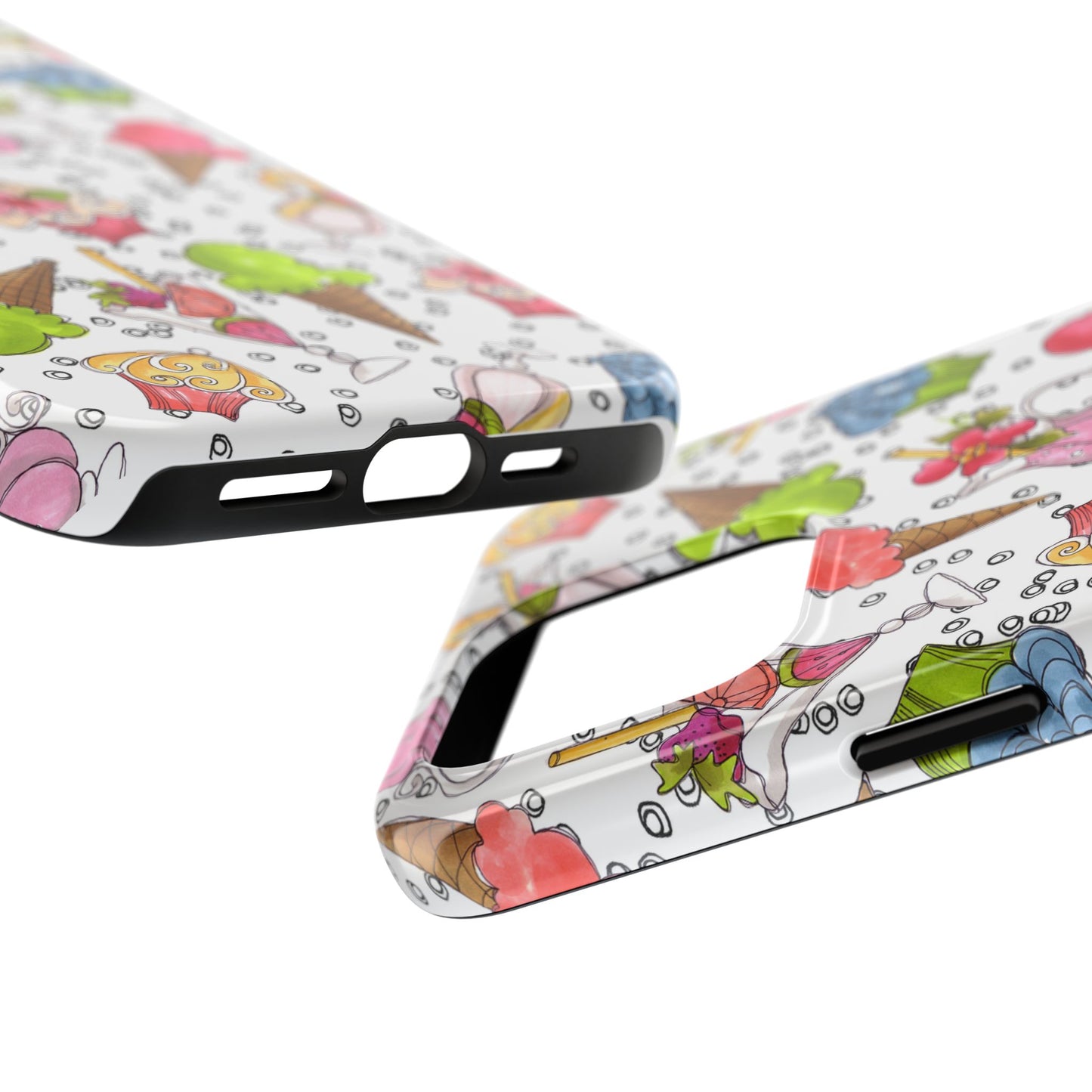 Resort Food White Phone Case