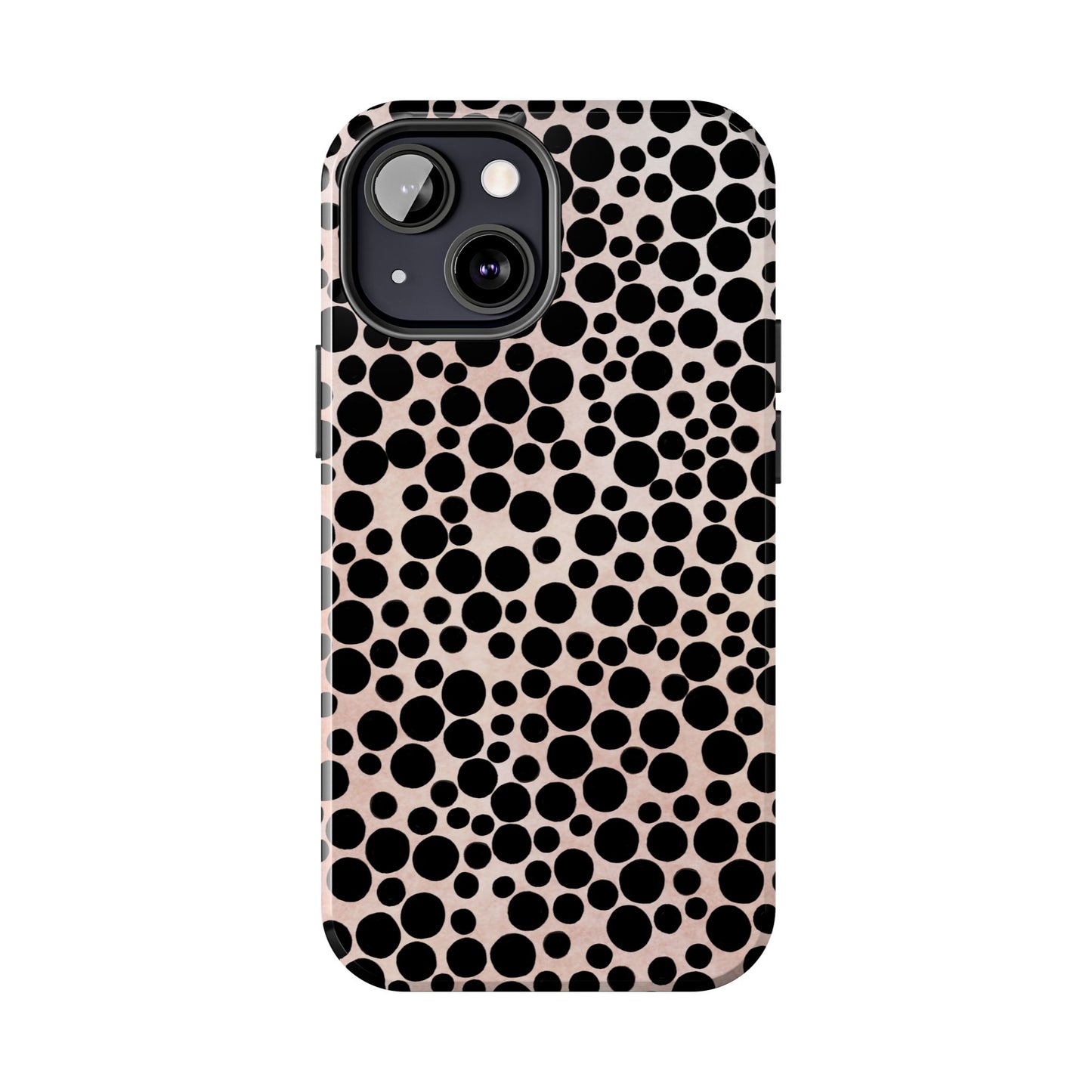 Felt Dots Pink Phone Case