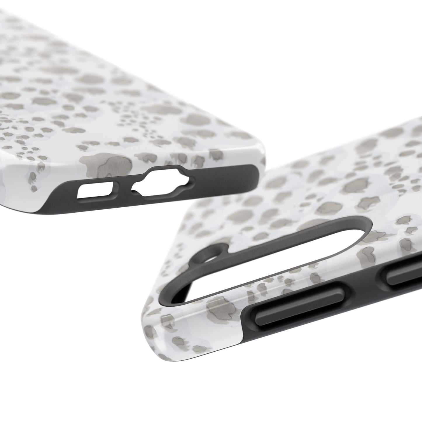 Kitty Dots White Phone Case