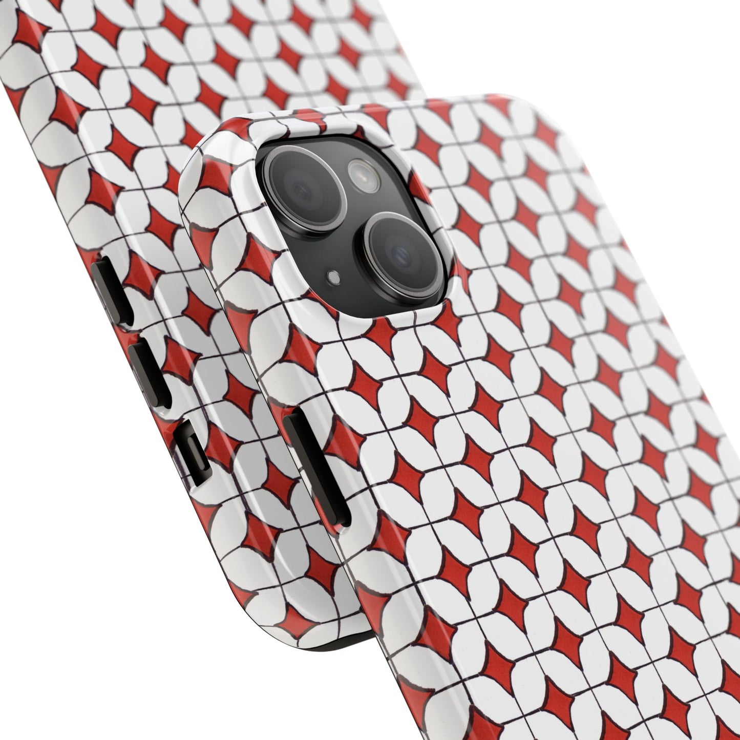 Tile-ish Red Phone Case
