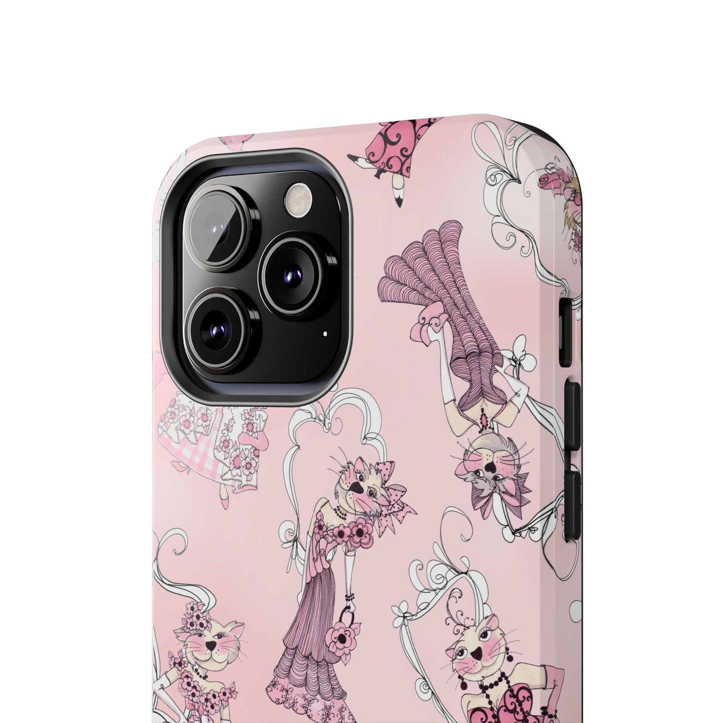 Lady Cats Tossed Phone Case