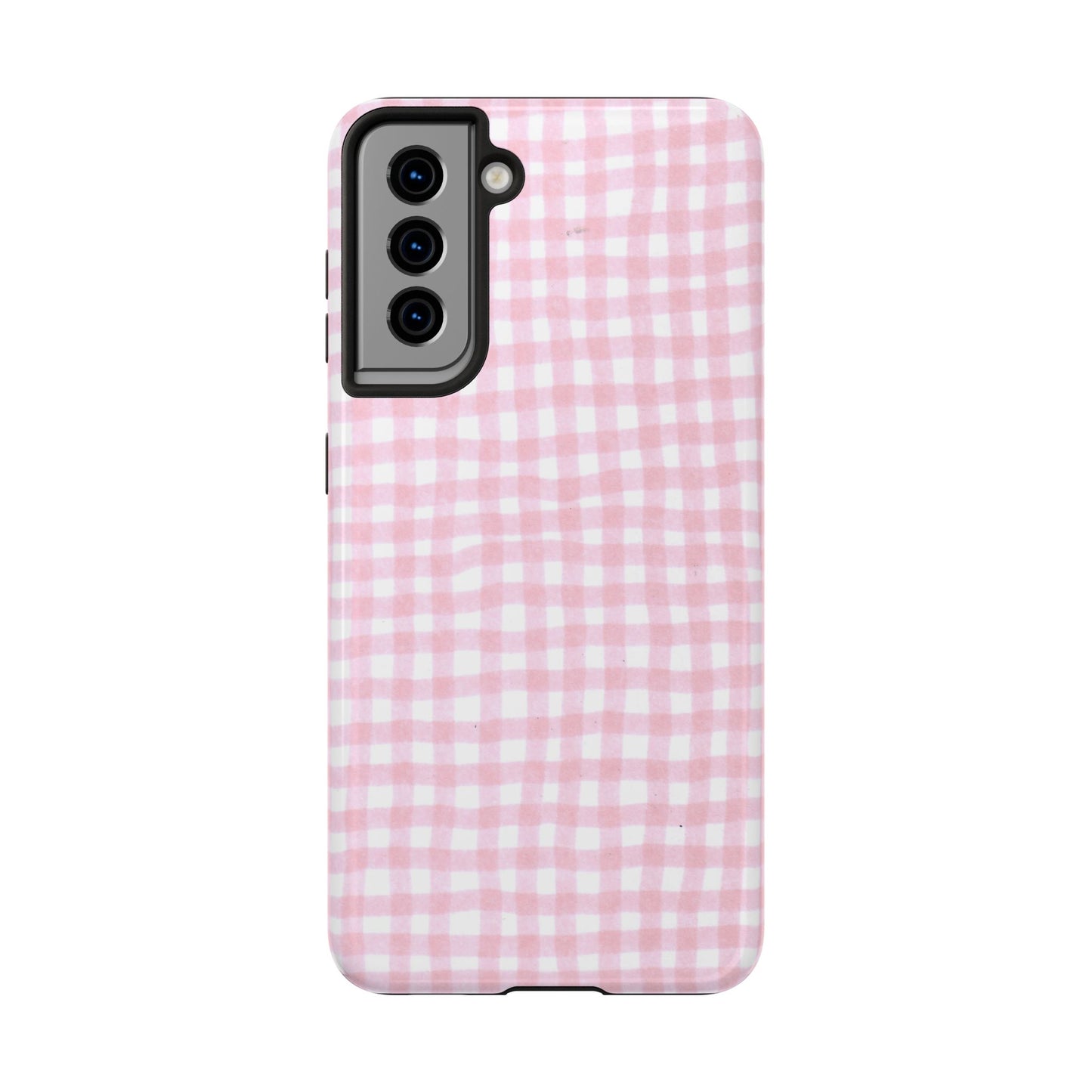 Wonky Chipper Check Pink Phone Case