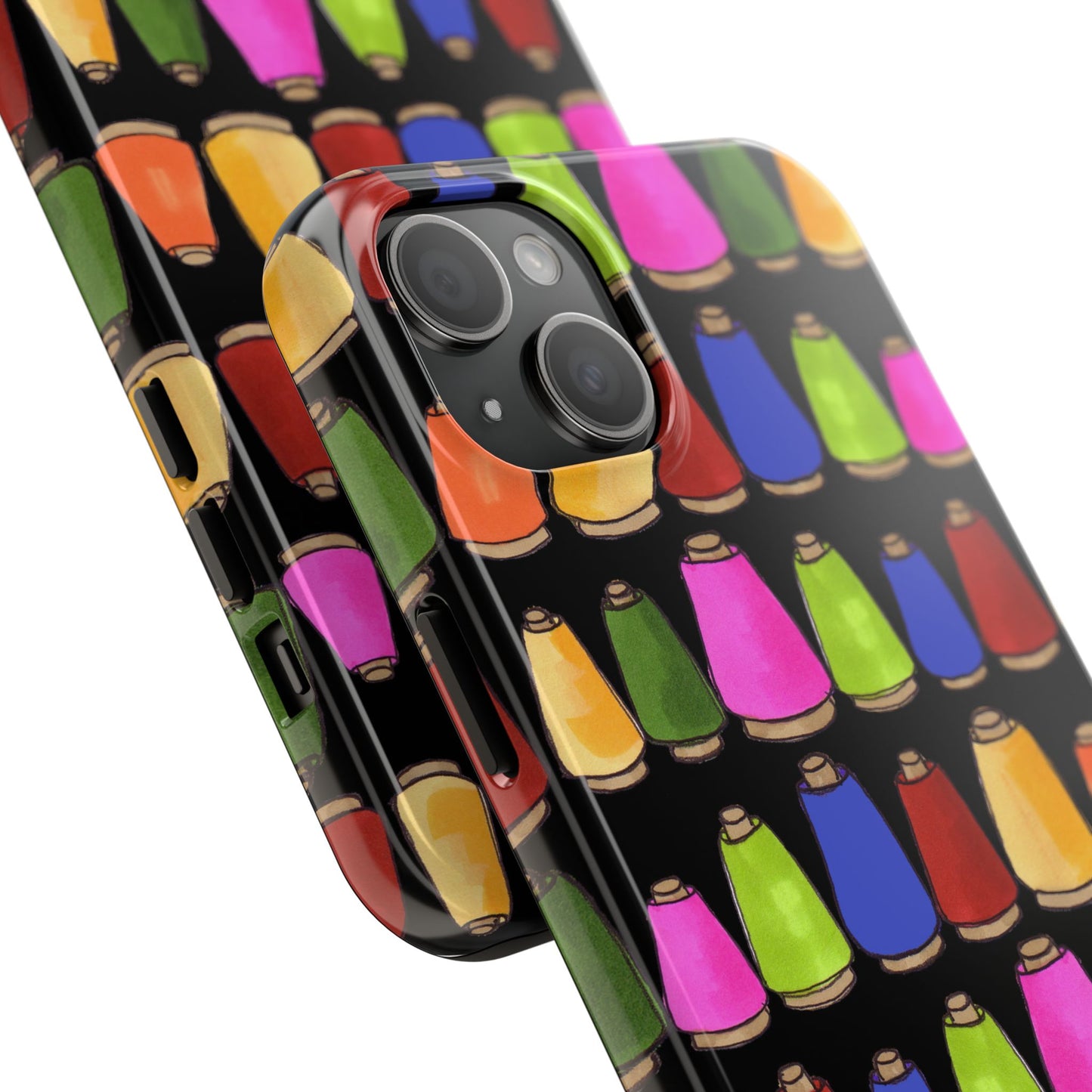 Coneiferous Black / Multi Phone Case