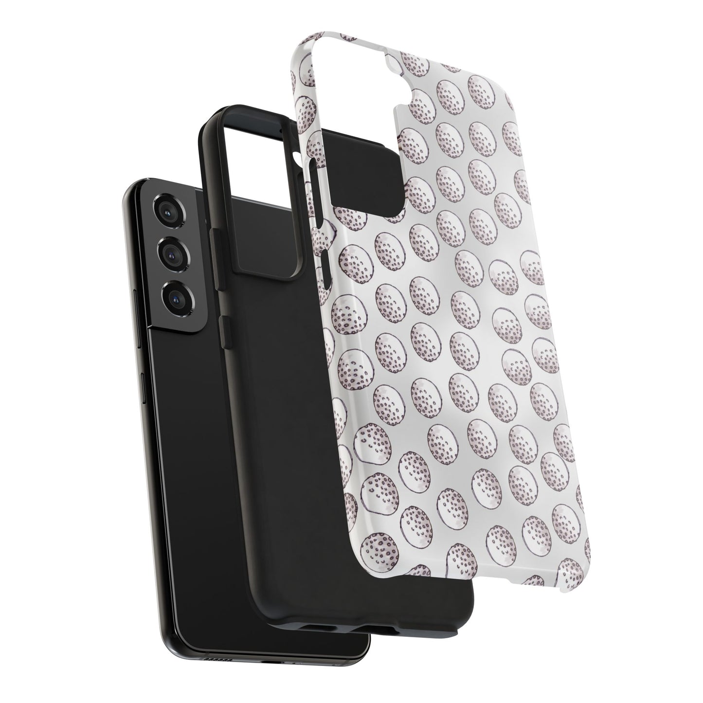 Ball Dots Gray Phone Case