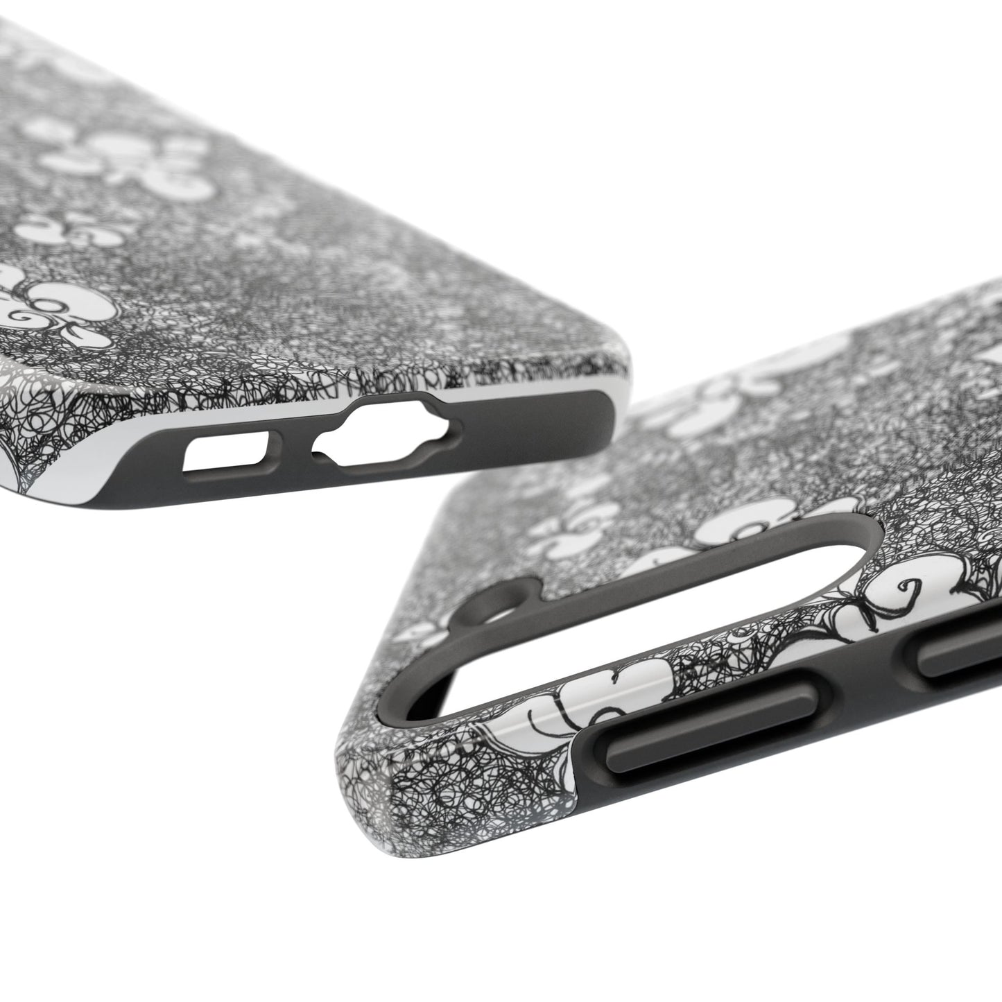 Flower Scribbles Phone Case