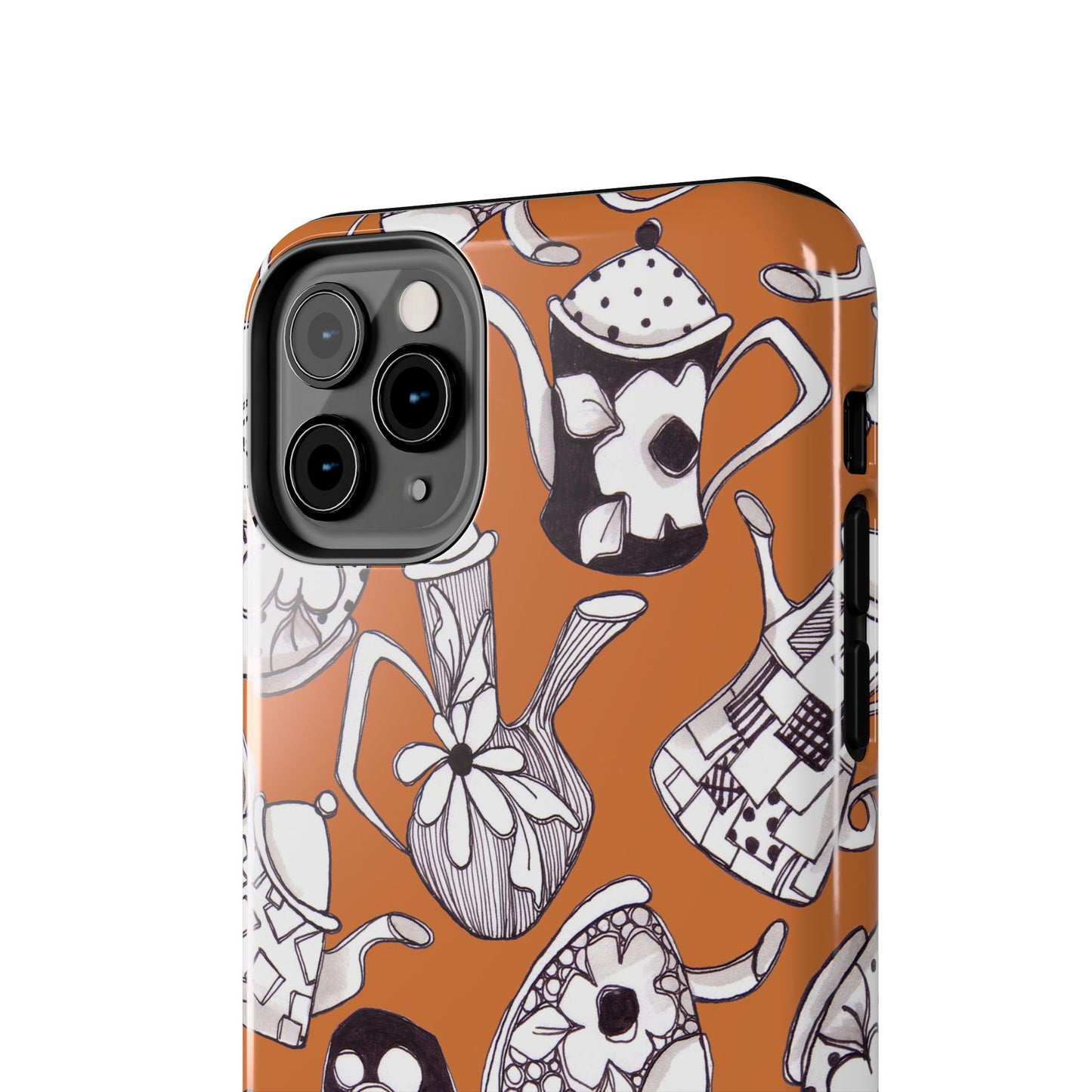 Fancy Pots Bronze Phone Case