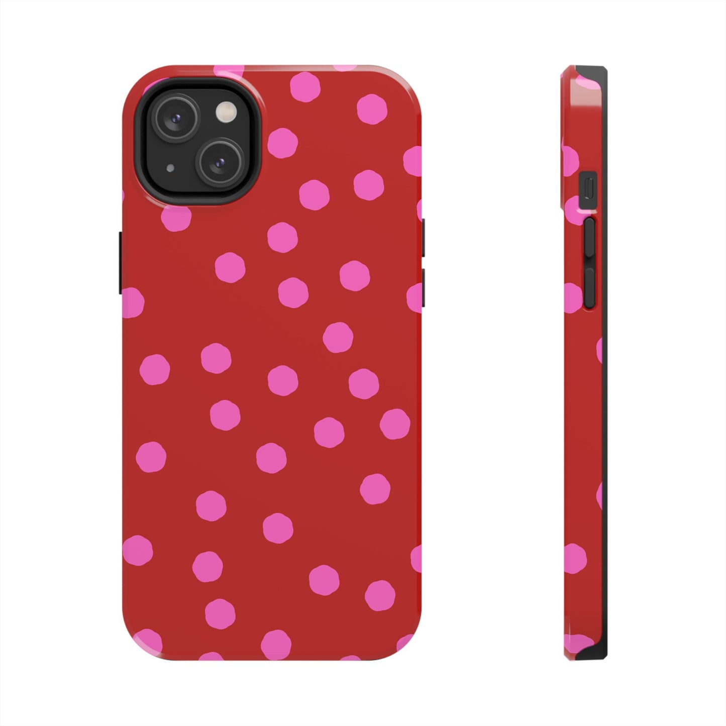 Jumbo Dots Red / Pink Phone Case