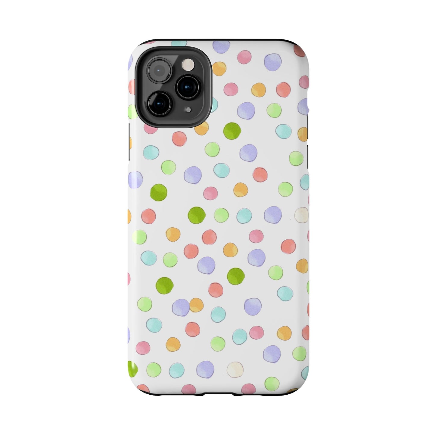 Happy Dots White Phone Case