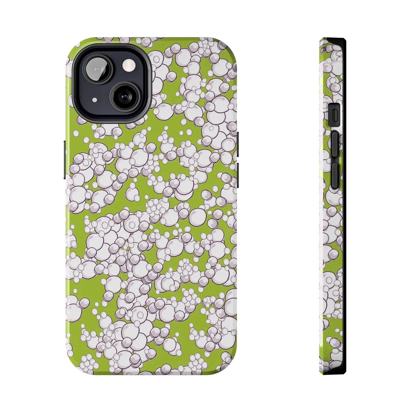 Bubble Dots Green Phone Case
