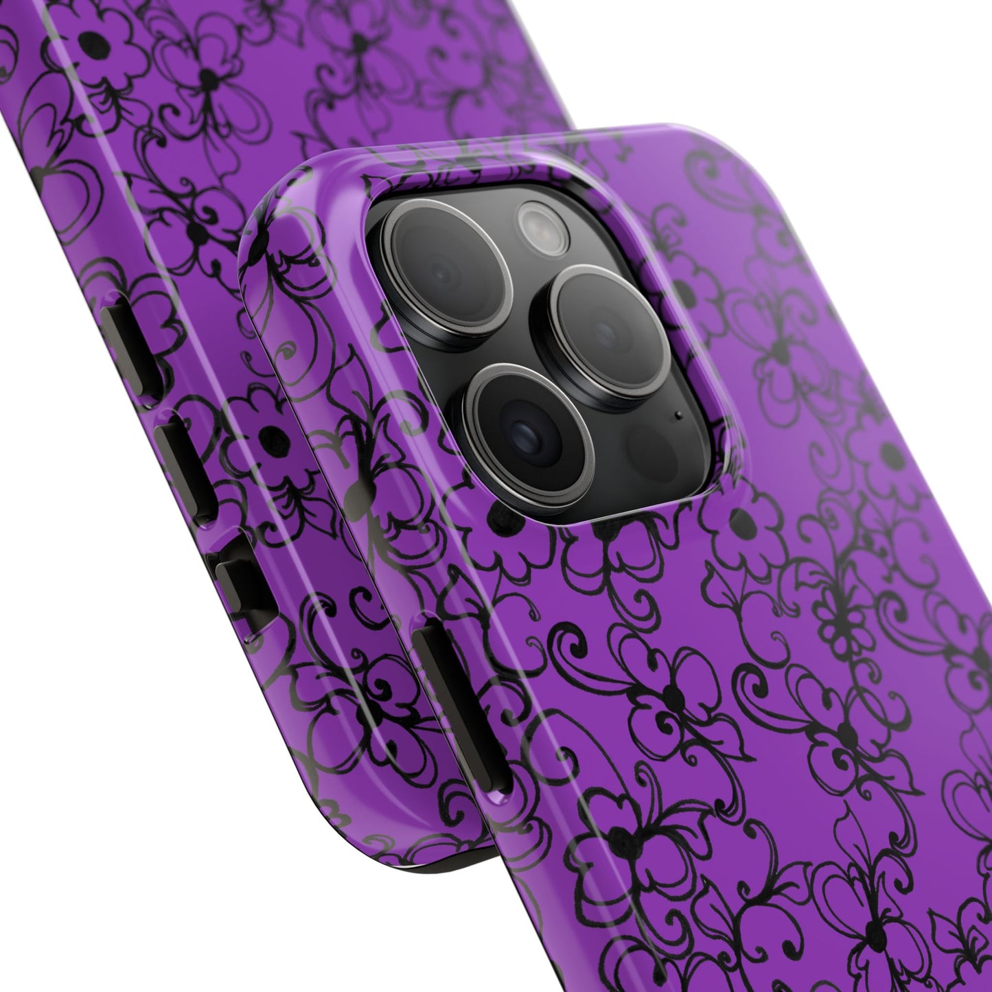 Daisy Jungle Purple Phone Case