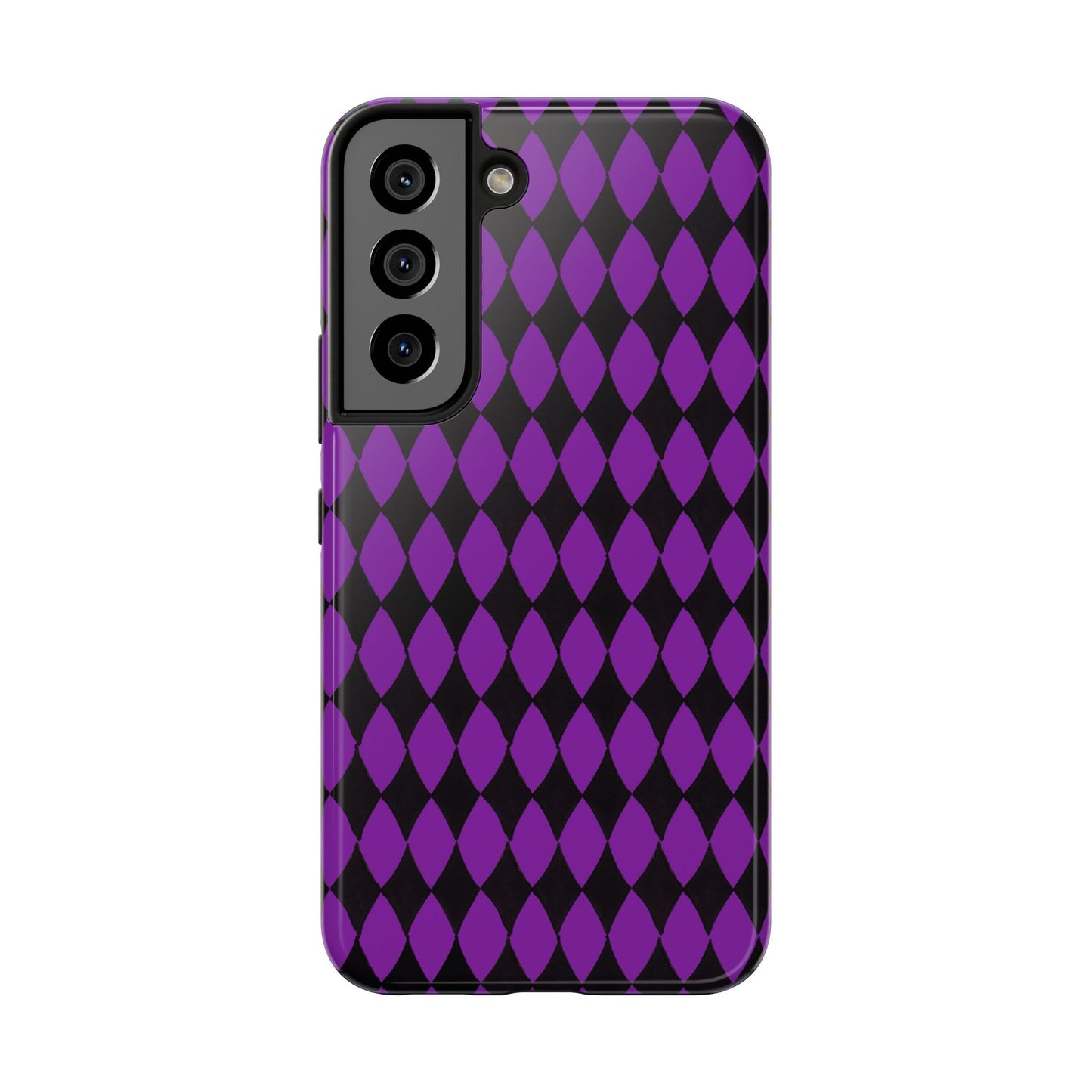 Diamond Purple / Black Phone Case