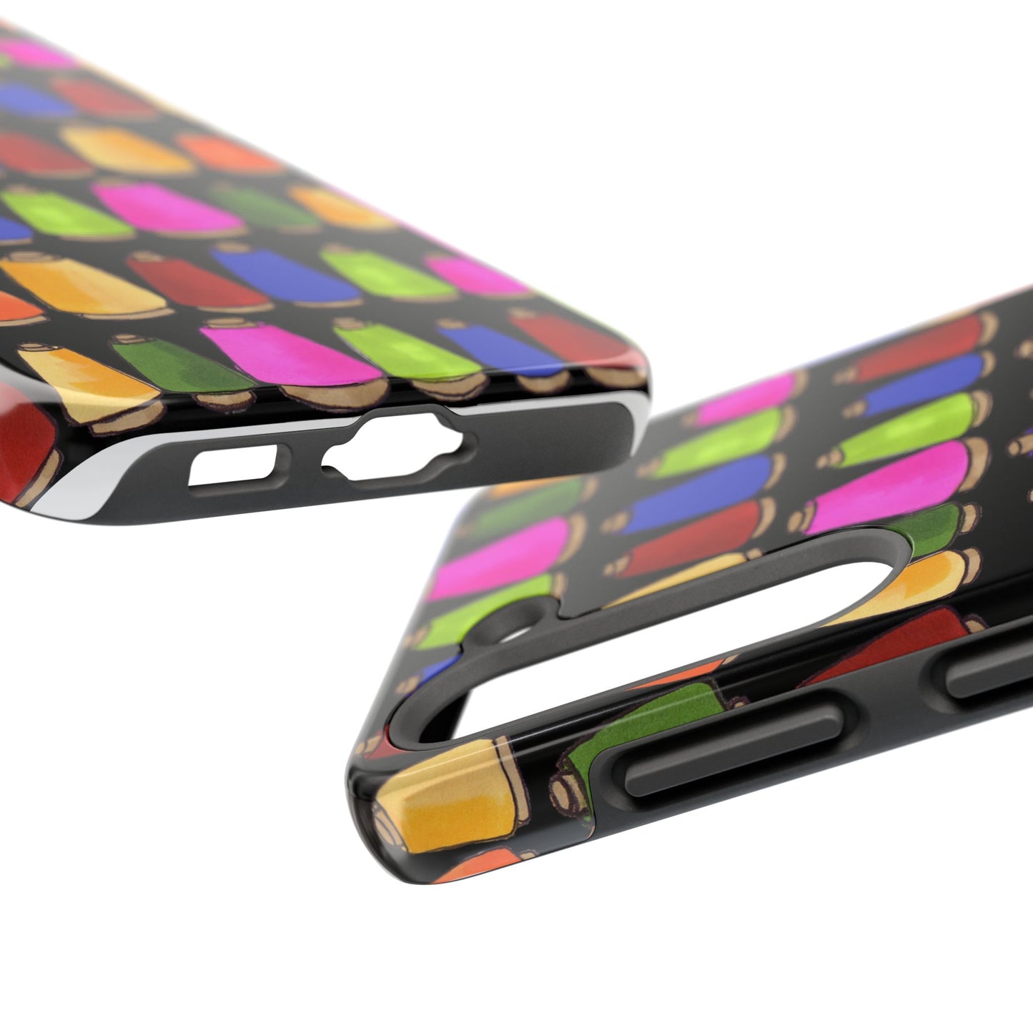 Coneiferous Black / Multi Phone Case
