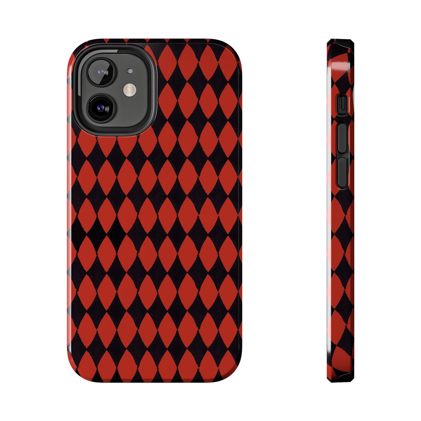Diamond Red / Black Phone Case