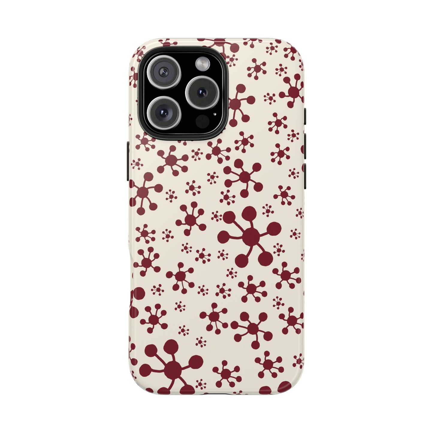 Jacks Ivory / Red Phone Case