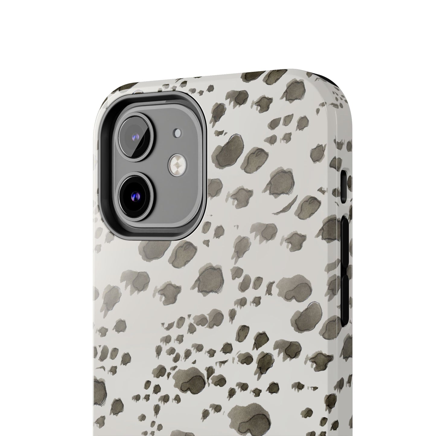 Kitty Dots Gray Phone Case