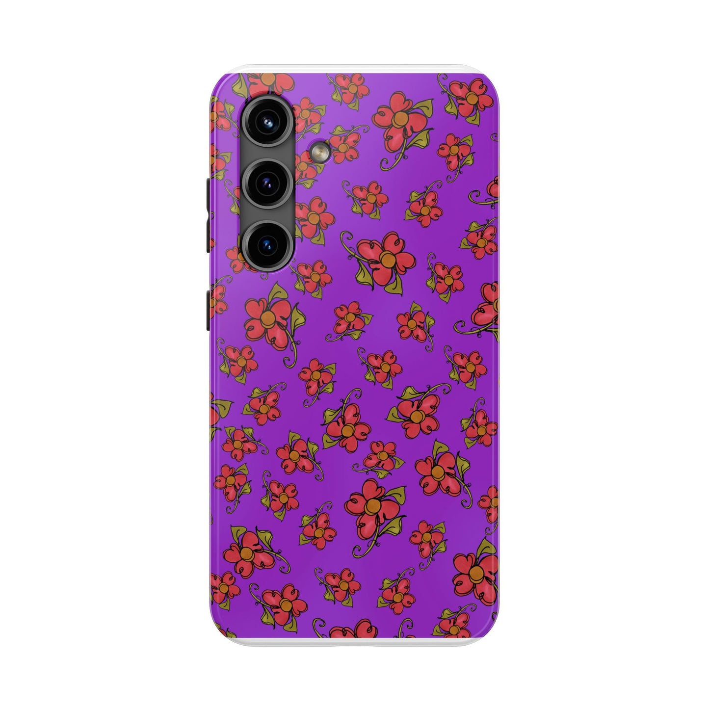 Daisy Caper Purple Phone Case